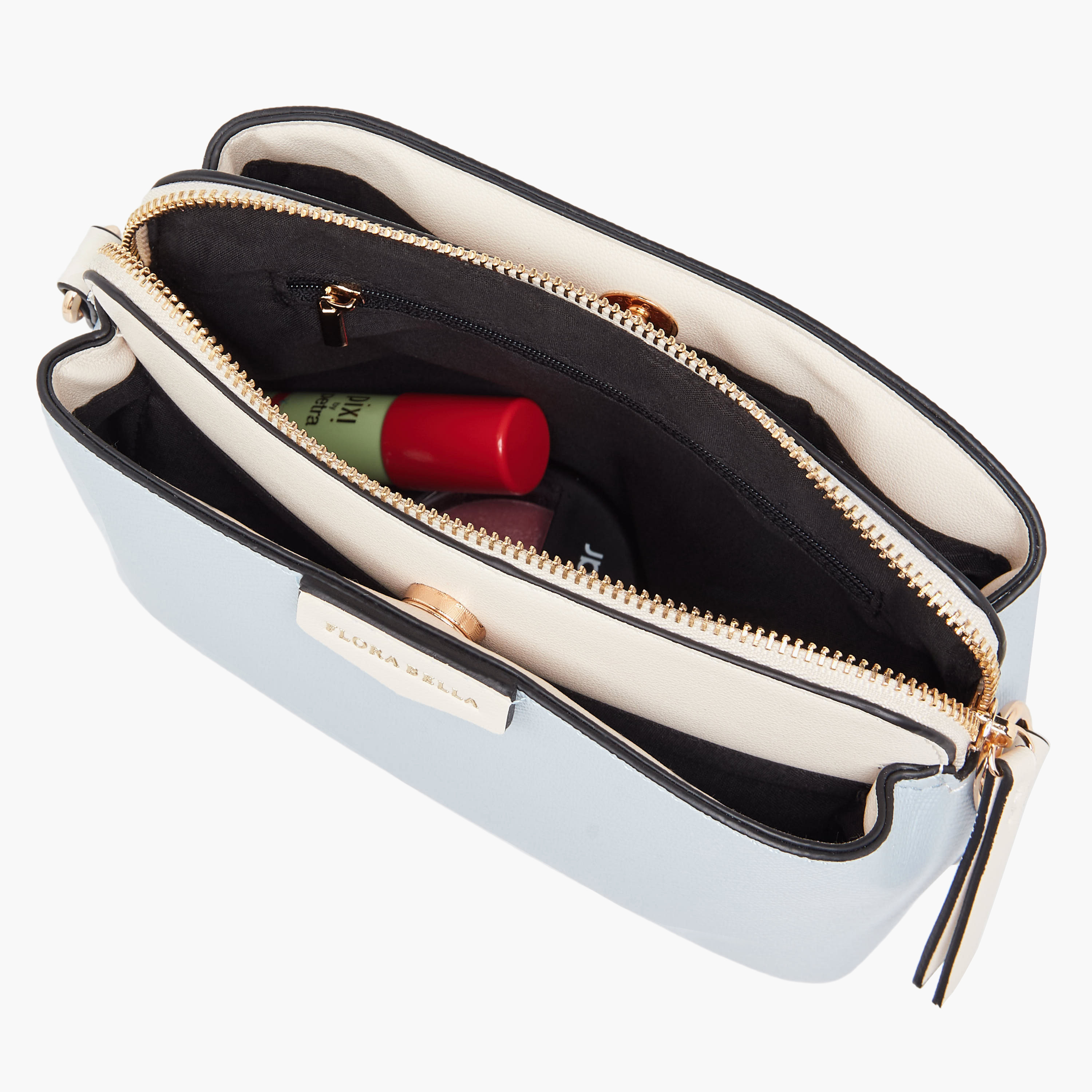 شنطة كروسبودي سادة بحزام قابل للفصل من فلورا بيلا-women-bagsandwallets-handbags-image-9