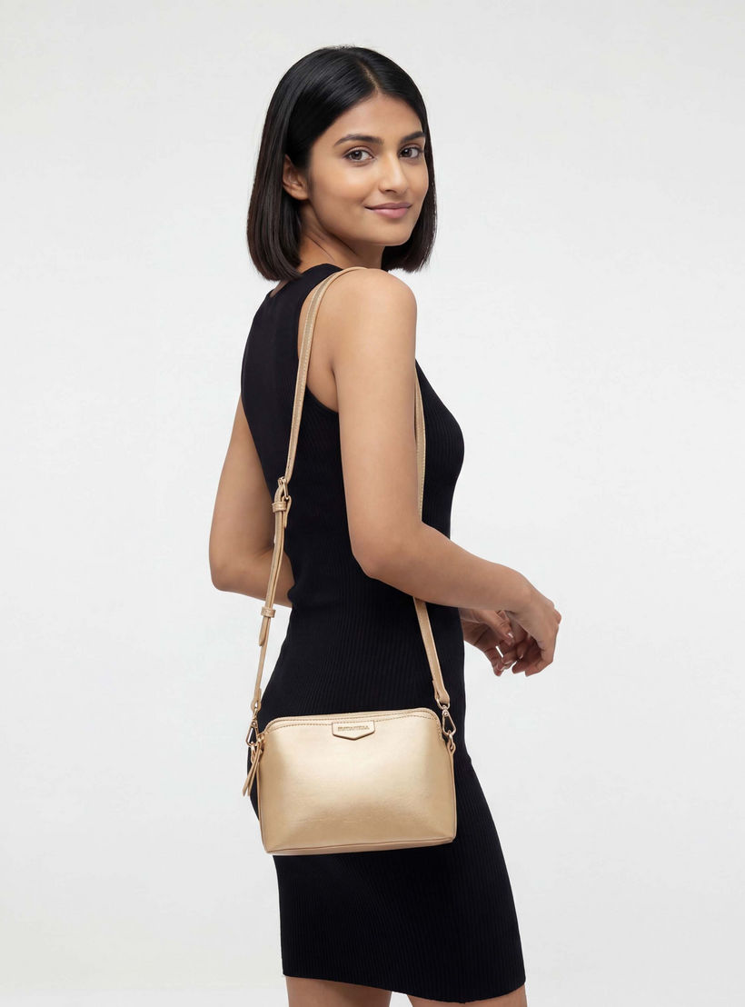 شنطة كروسبودي سادة بحزام قابل للفصل من فلورا بيلا-women-bagsandwallets-handbags-image-3