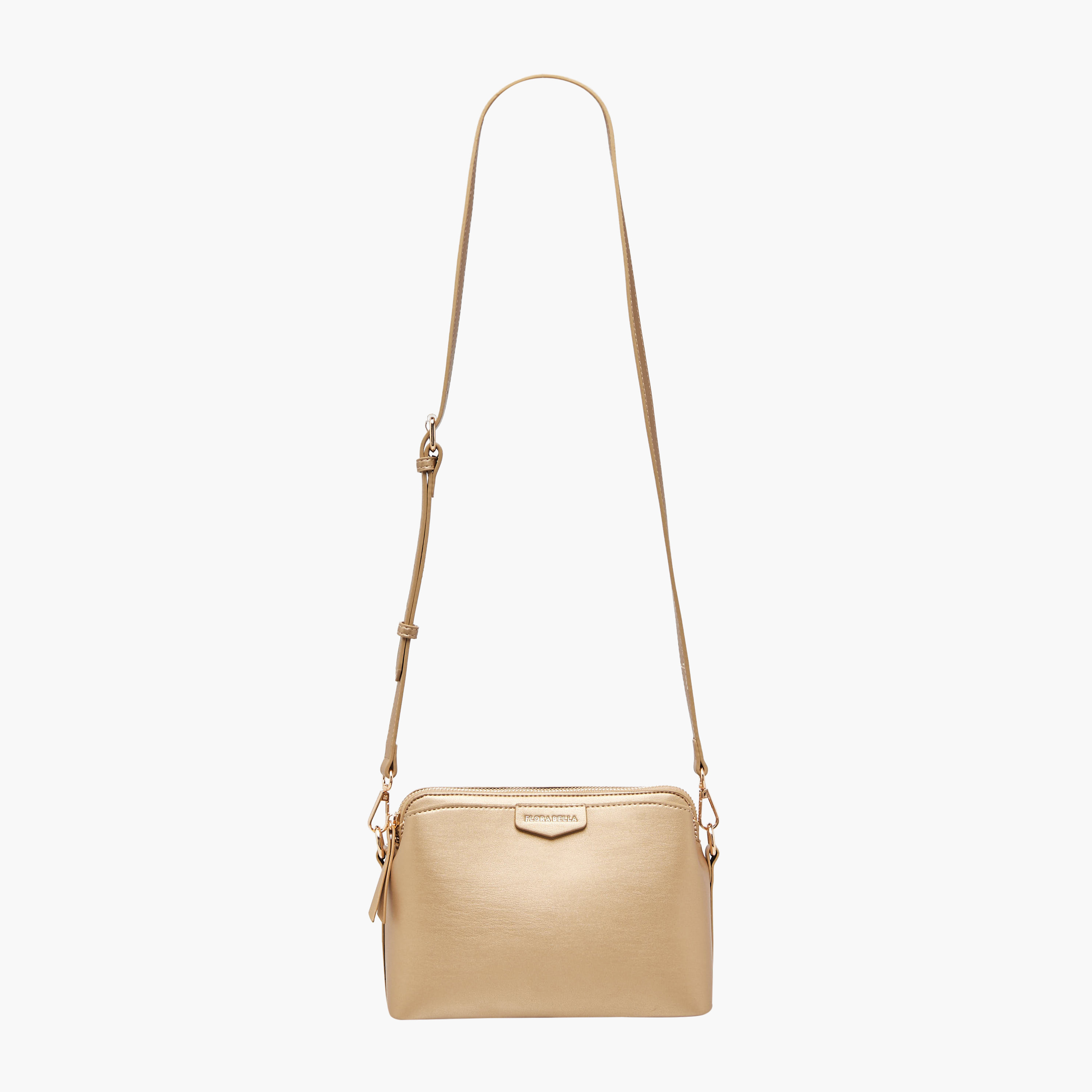 شنطة كروسبودي سادة بحزام قابل للفصل من فلورا بيلا-women-bagsandwallets-handbags-image-4