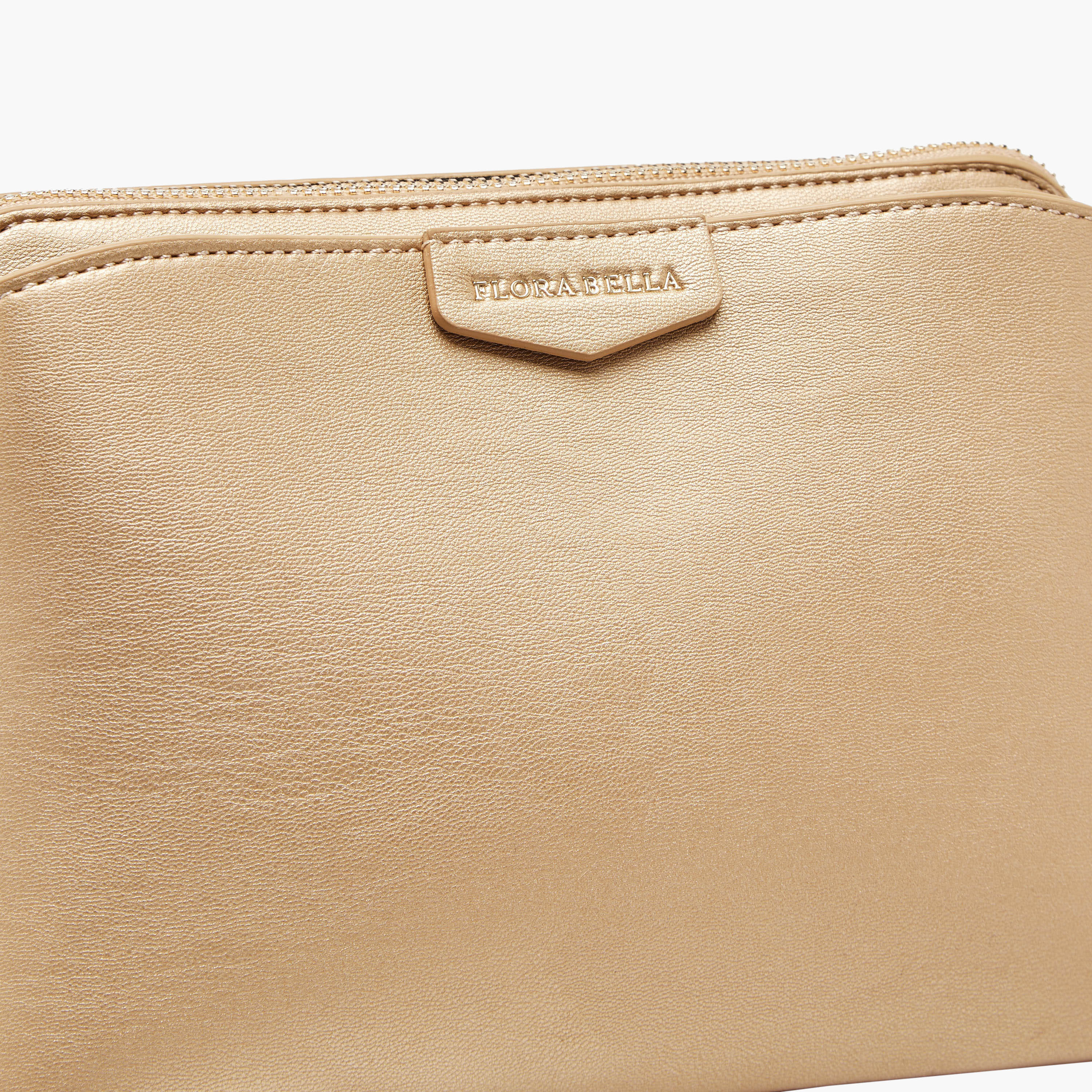 شنطة كروسبودي سادة بحزام قابل للفصل من فلورا بيلا-women-bagsandwallets-handbags-image-6