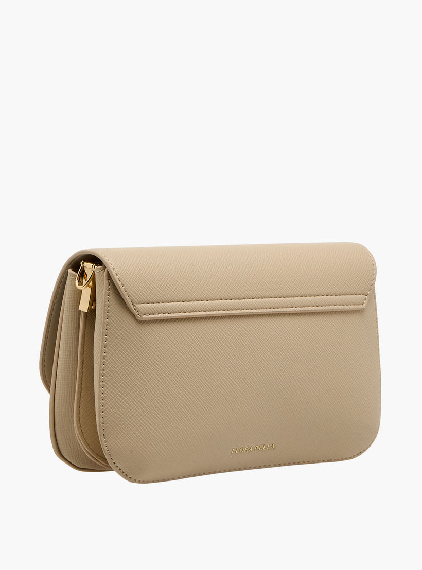شنطة كروسبودي بارزة الملمس بحزام سلسلة قابل للفصل من فلورا بيلا-women-bagsandwallets-handbags-image-5