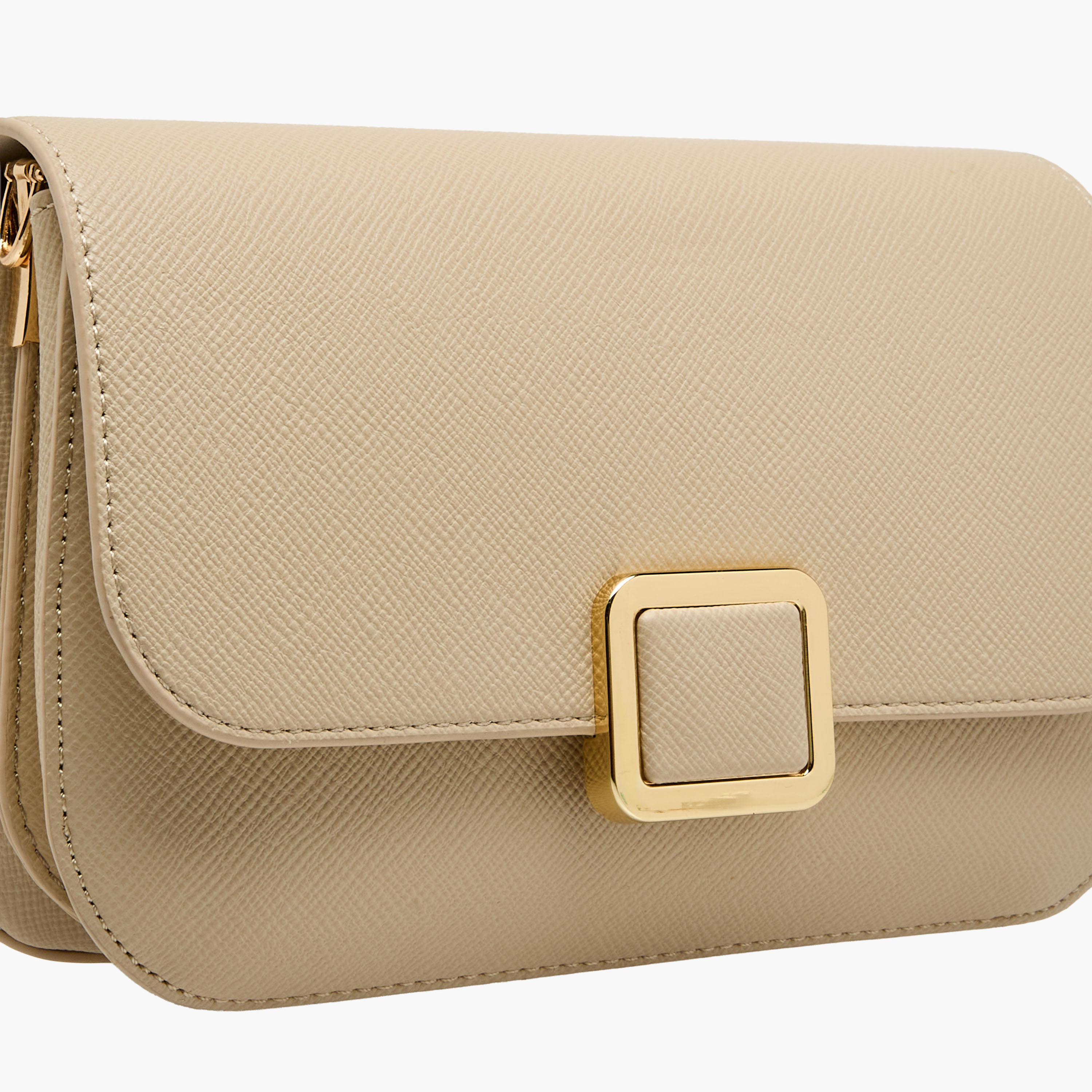 شنطة كروسبودي بارزة الملمس بحزام سلسلة قابل للفصل من فلورا بيلا-women-bagsandwallets-handbags-image-6