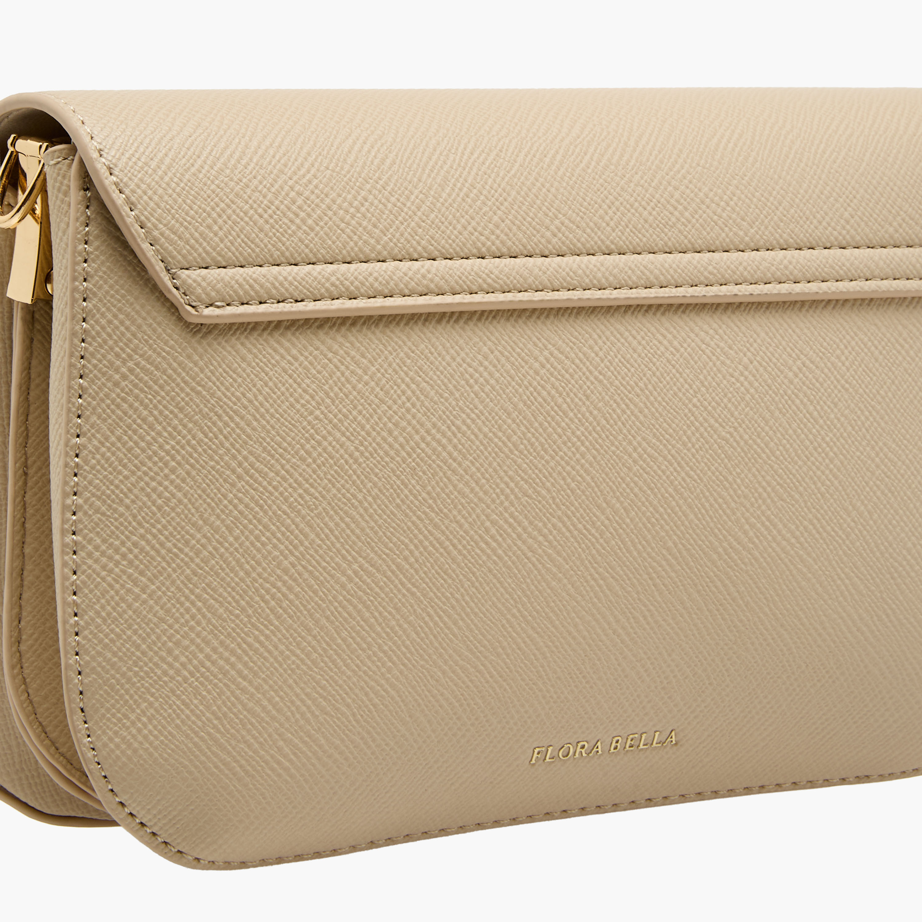 شنطة كروسبودي بارزة الملمس بحزام سلسلة قابل للفصل من فلورا بيلا-women-bagsandwallets-handbags-image-7