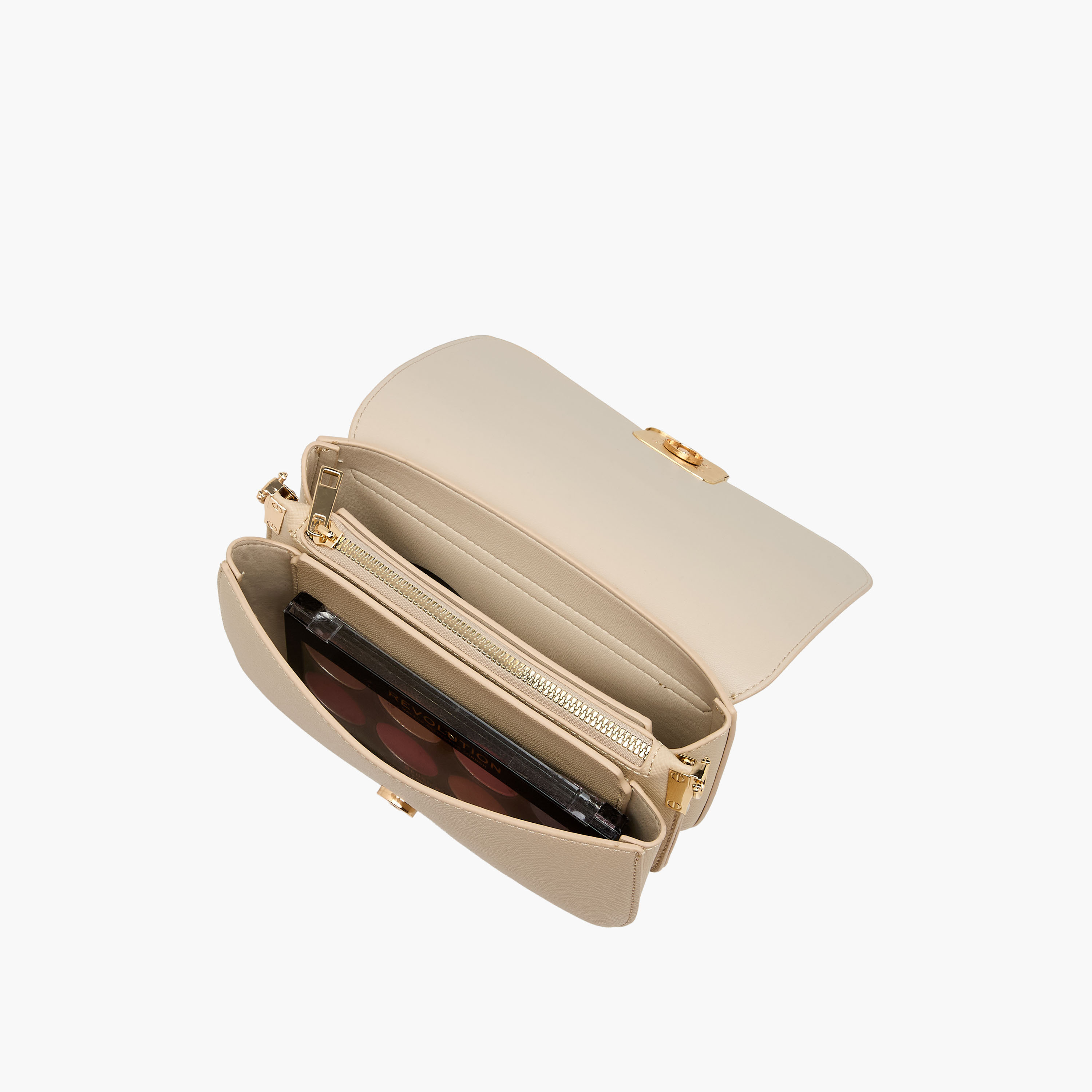شنطة كروسبودي بارزة الملمس بحزام سلسلة قابل للفصل من فلورا بيلا-women-bagsandwallets-handbags-image-9