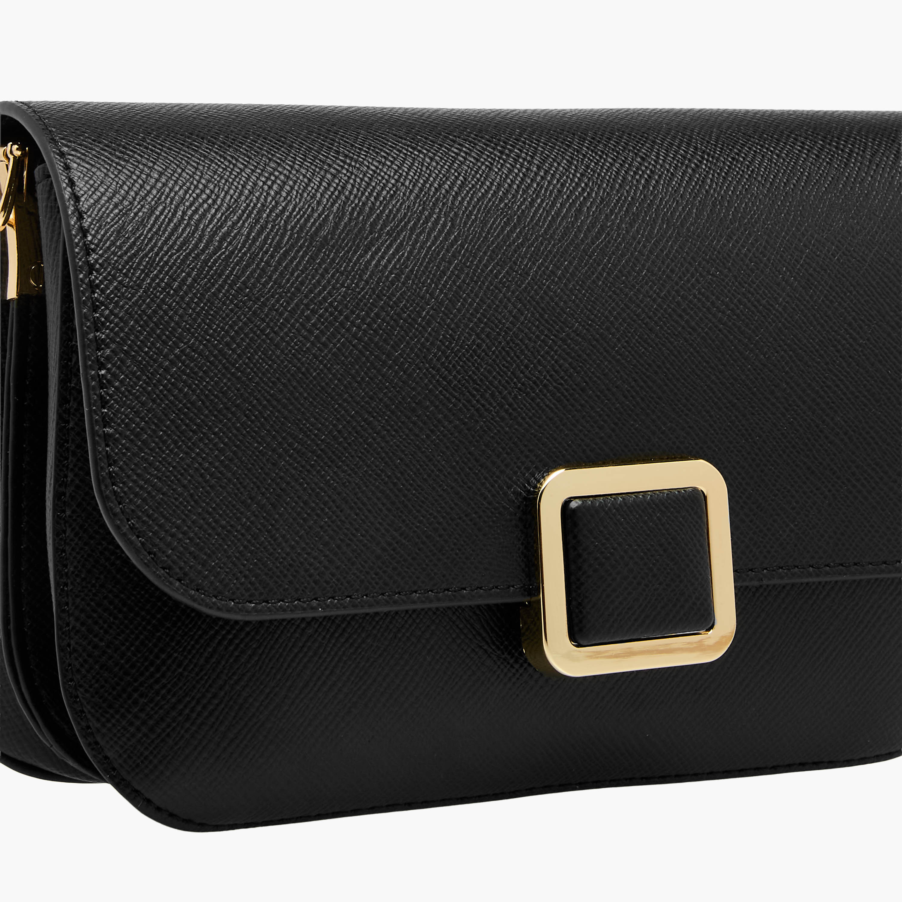 شنطة كروسبودي بارزة الملمس بحزام سلسلة قابل للفصل من فلورا بيلا-women-bagsandwallets-handbags-image-6
