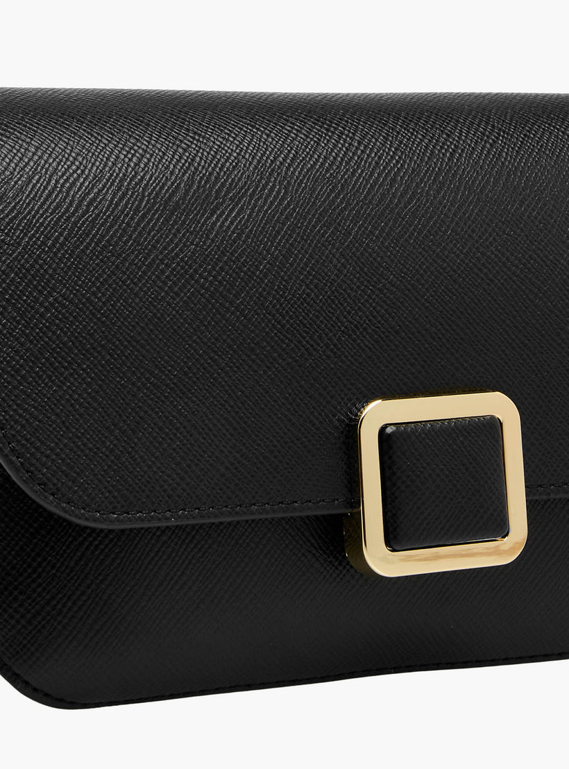 شنطة كروسبودي بارزة الملمس بحزام سلسلة قابل للفصل من فلورا بيلا-women-bagsandwallets-handbags-image-6