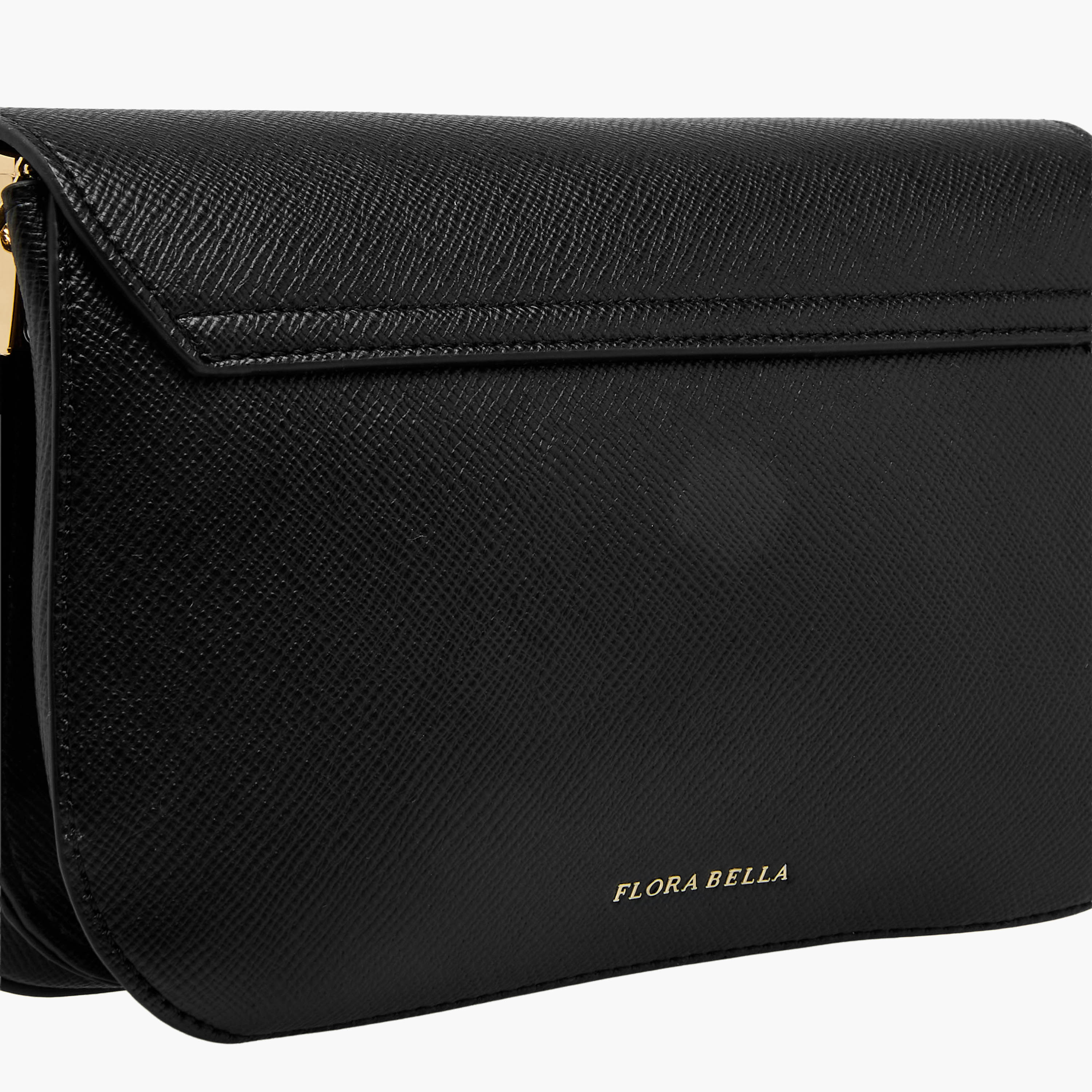 شنطة كروسبودي بارزة الملمس بحزام سلسلة قابل للفصل من فلورا بيلا-women-bagsandwallets-handbags-image-7