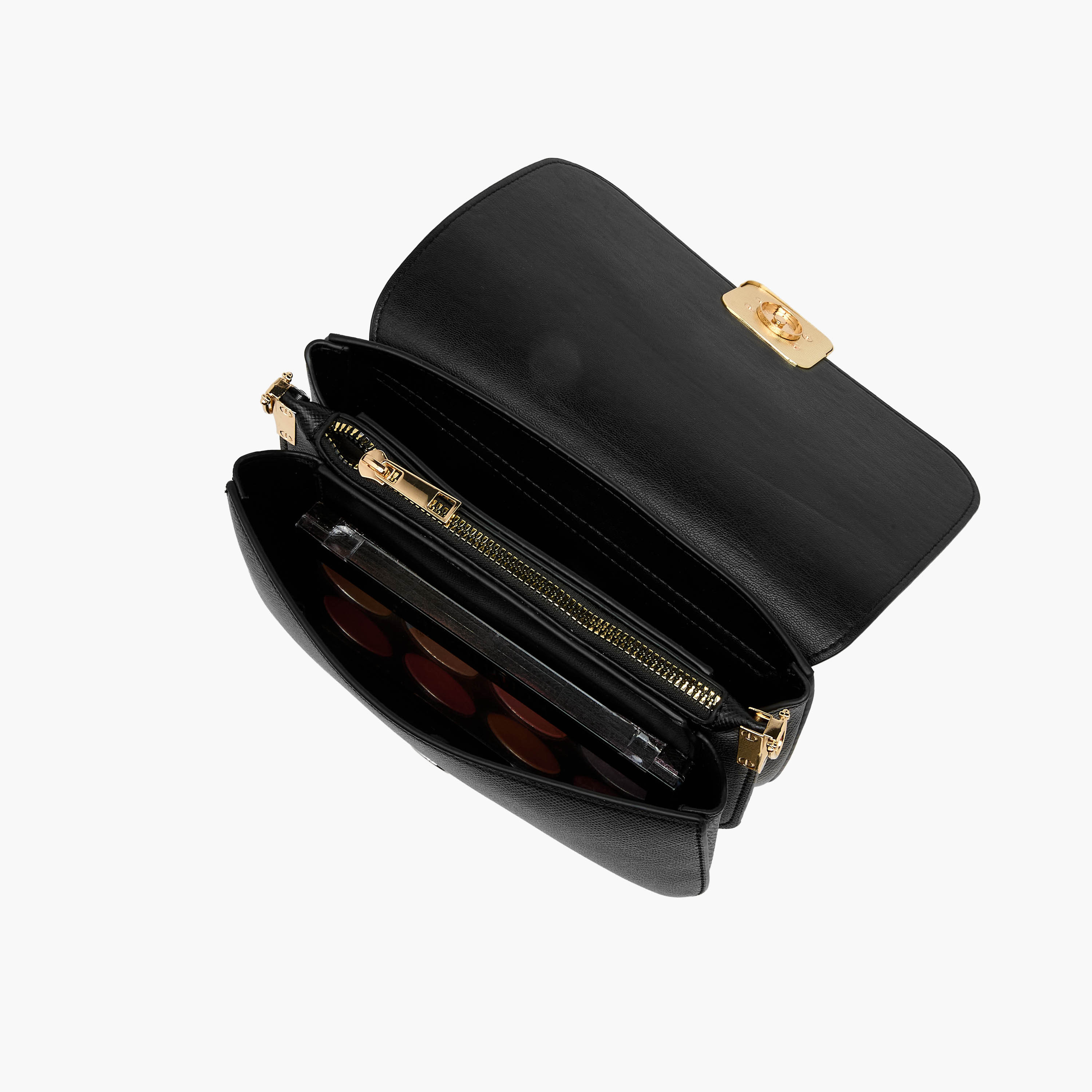 شنطة كروسبودي بارزة الملمس بحزام سلسلة قابل للفصل من فلورا بيلا-women-bagsandwallets-handbags-image-9