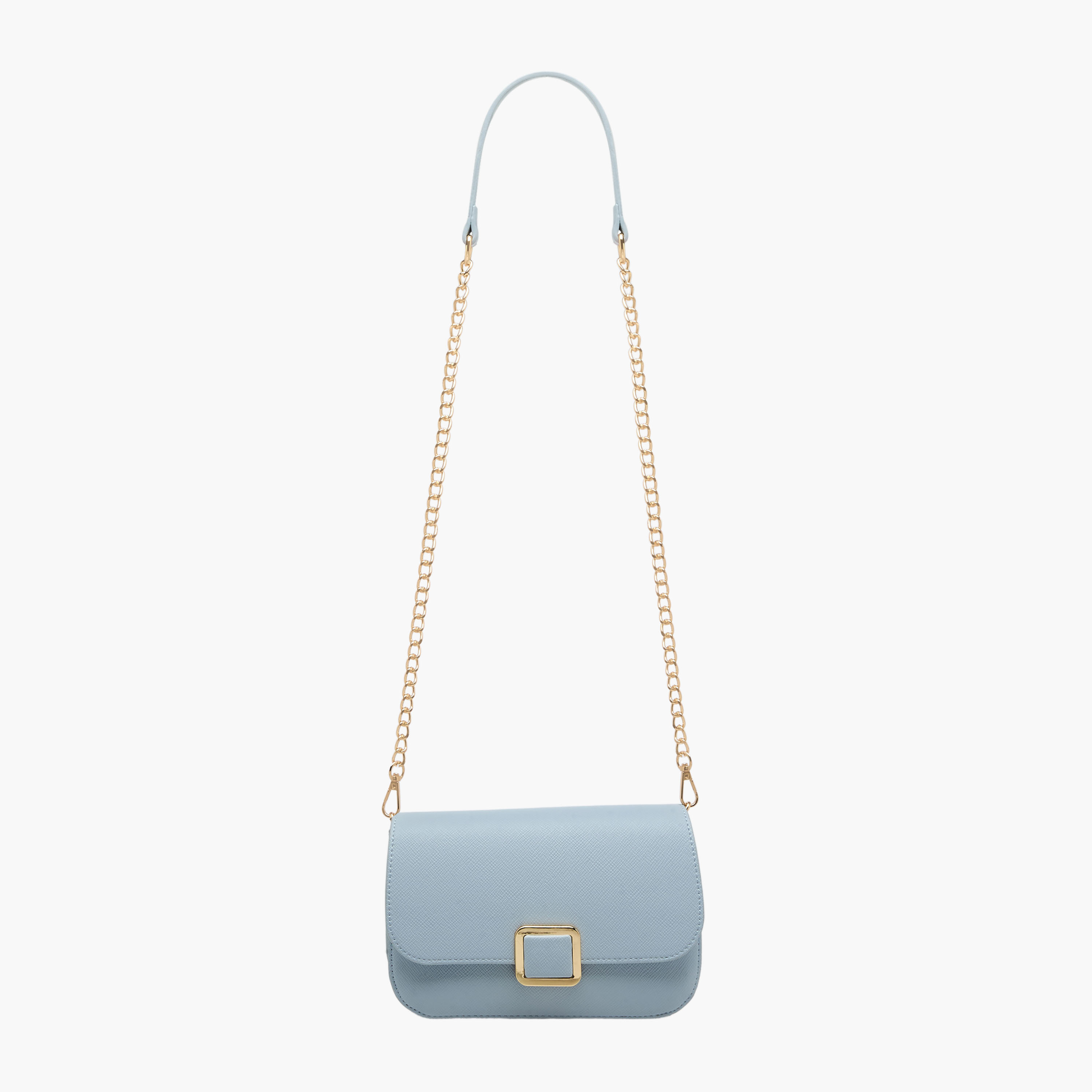 Flora Bella Textured Crossbody Bag with Detachable Chain Strap-women-bagsandwallets-handbags-image-4