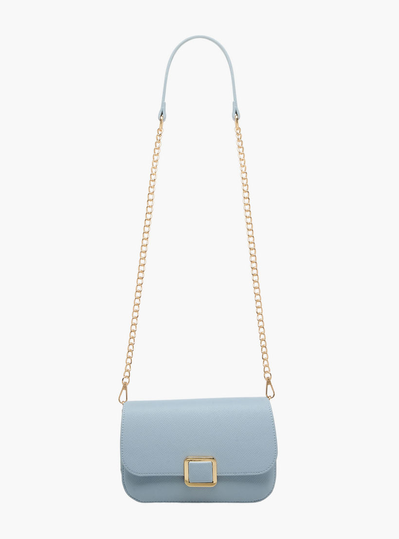 Flora Bella Textured Crossbody Bag with Detachable Chain Strap-women-bagsandwallets-handbags-image-4
