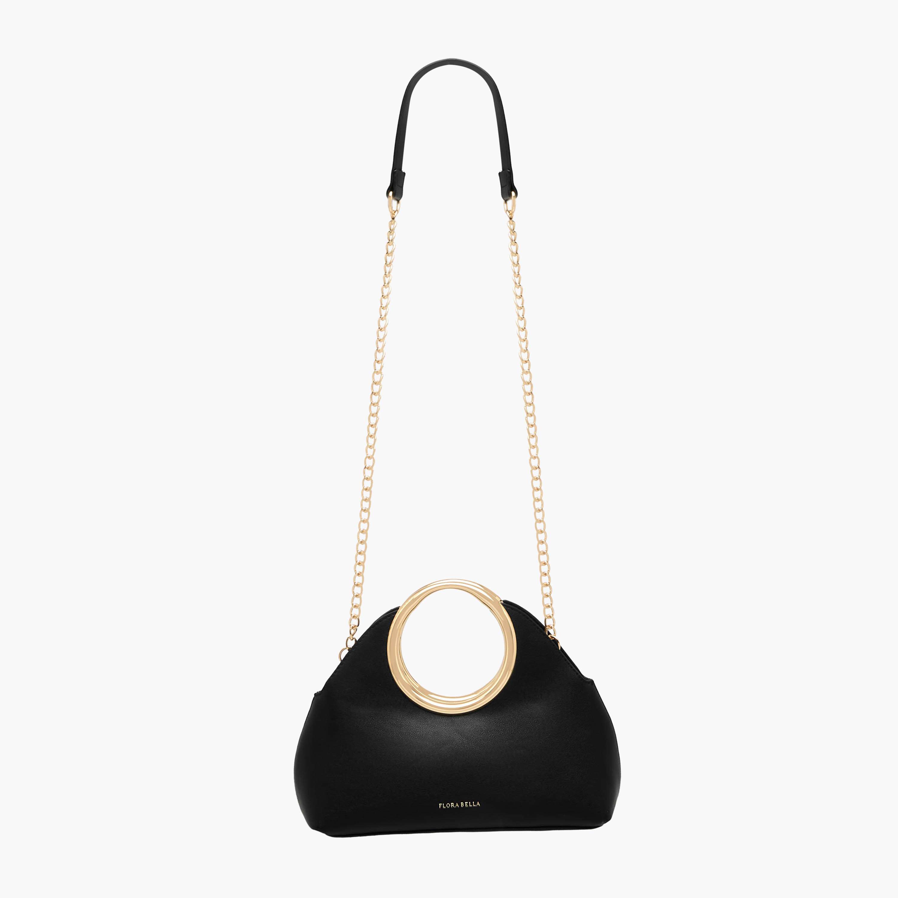 شنطة كروس بودي بارزة الملمس بحزام سلسلة قابل للفصل من فلورا بيلا-women-bagsandwallets-handbags-image-4