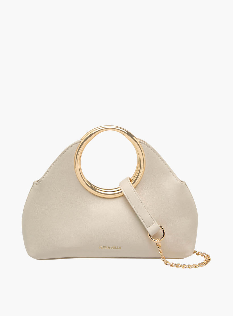 Flora Bella Textured Crossbody Bag with Detachable Chain Strap-women-bagsandwallets-handbags-image-1