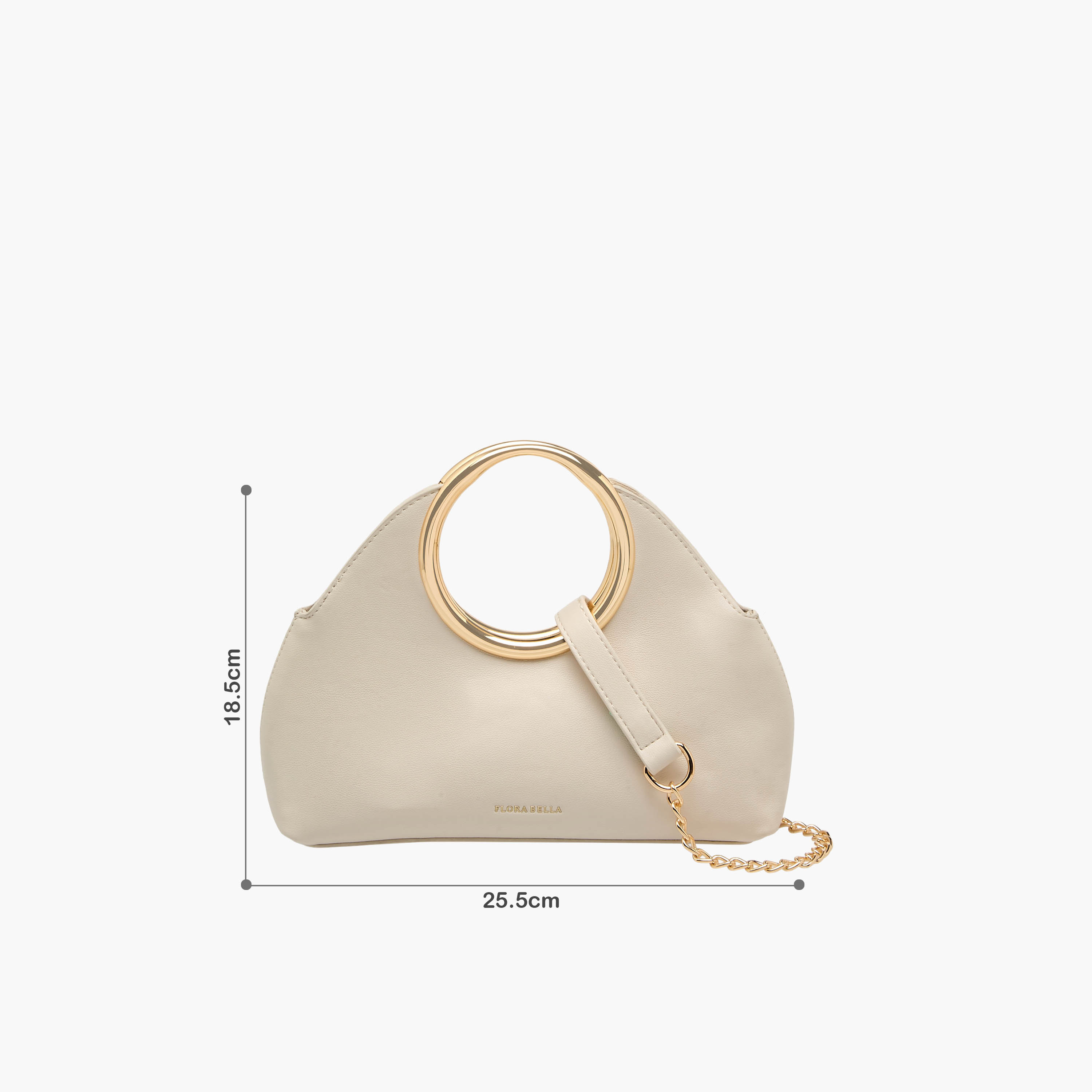 Flora Bella Textured Crossbody Bag with Detachable Chain Strap-women-bagsandwallets-handbags-image-2
