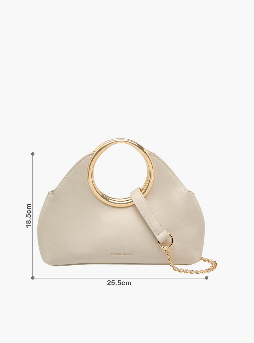 Flora Bella Textured Crossbody Bag with Detachable Chain Strap-women-bagsandwallets-handbags-image-2