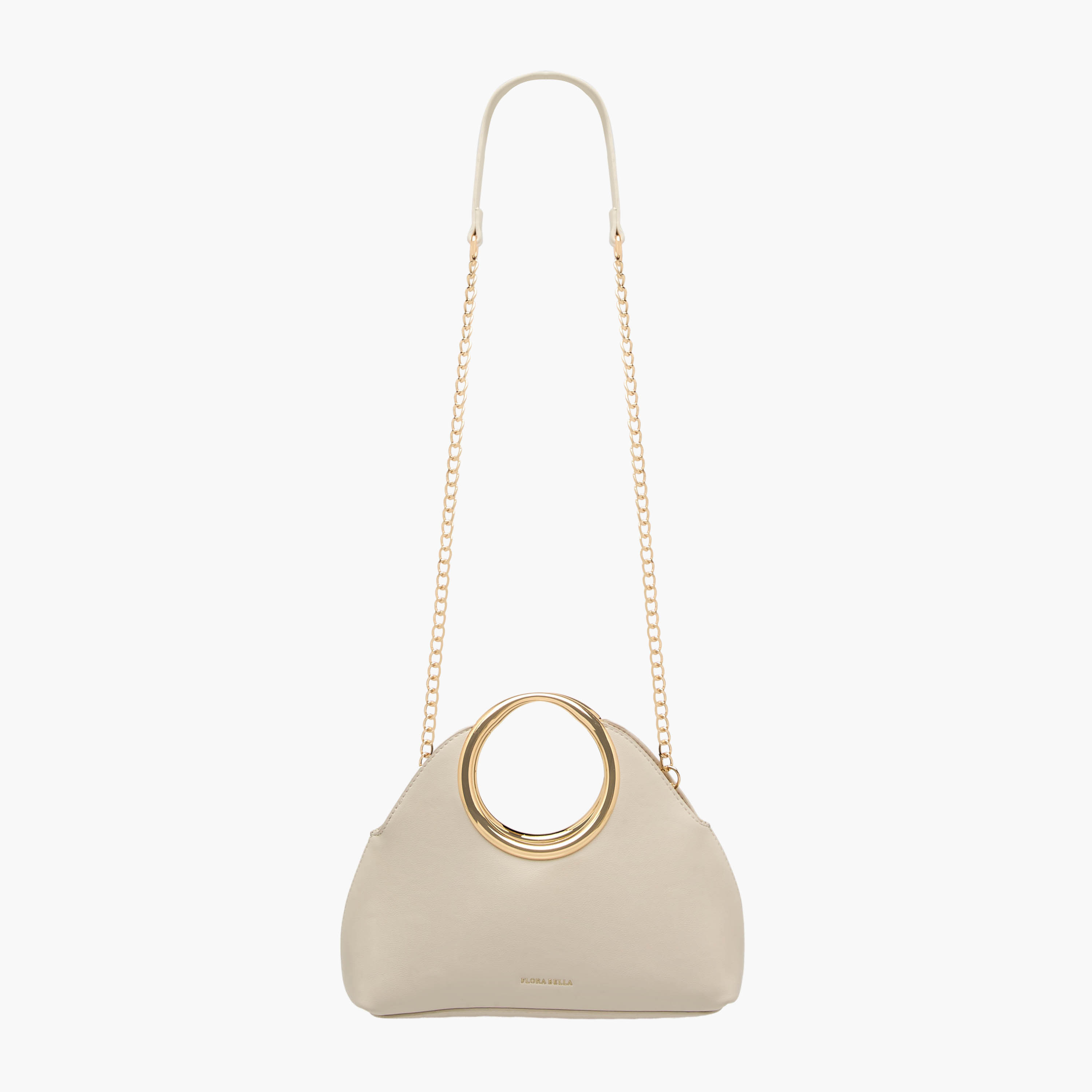 شنطة كروس بودي بارزة الملمس بحزام سلسلة قابل للفصل من فلورا بيلا-women-bagsandwallets-handbags-image-4