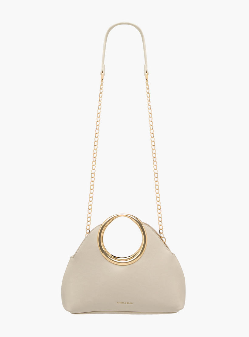 Flora Bella Textured Crossbody Bag with Detachable Chain Strap-women-bagsandwallets-handbags-image-4