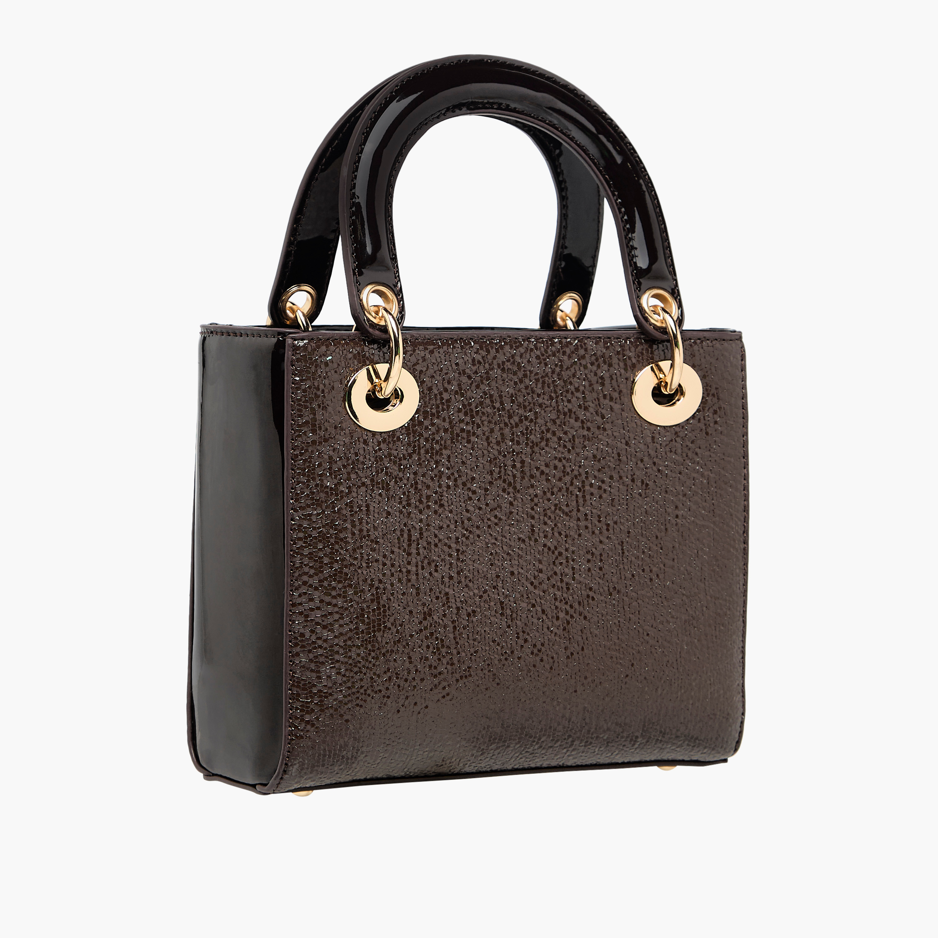 شنطة توتي بارزة الملمس بمقبض مزدوج وحزام كتف قابل للفصل من فلورا بيلا-women-bagsandwallets-handbags-image-3
