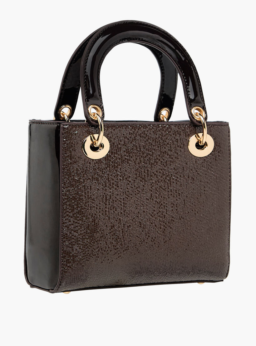 شنطة توتي بارزة الملمس بمقبض مزدوج وحزام كتف قابل للفصل من فلورا بيلا-women-bagsandwallets-handbags-image-3