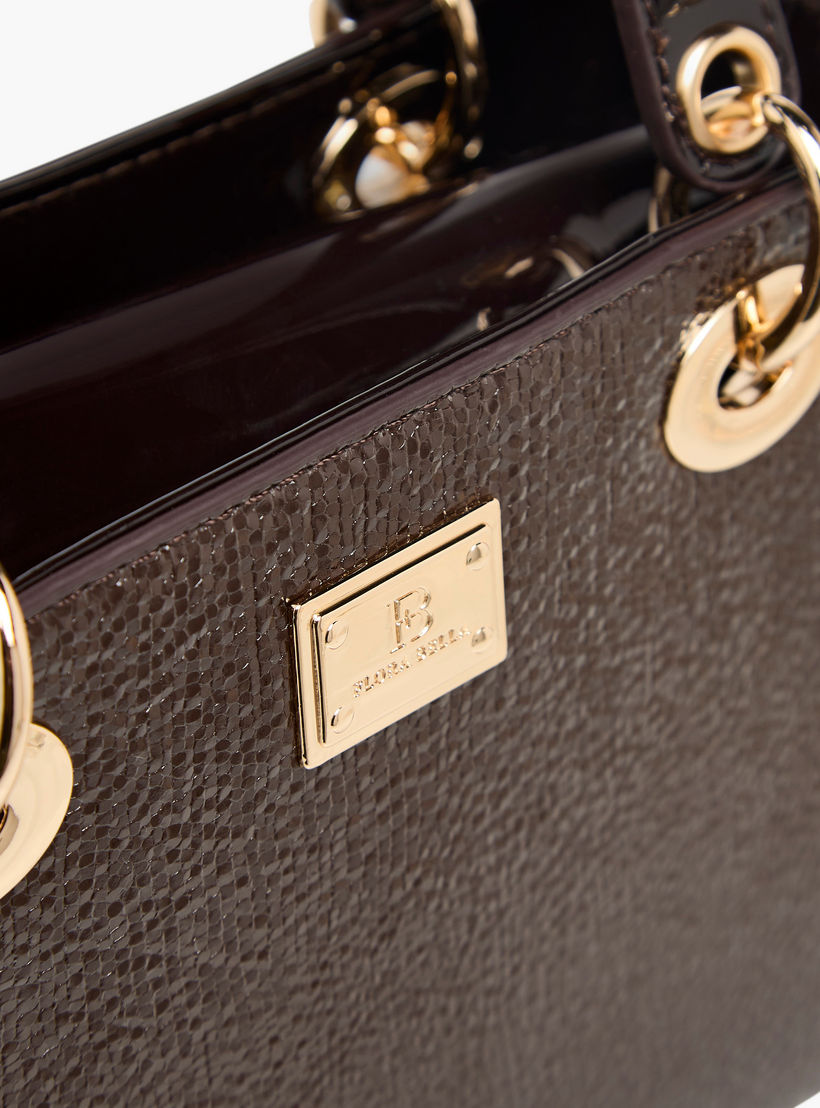 شنطة توتي بارزة الملمس بمقبض مزدوج وحزام كتف قابل للفصل من فلورا بيلا-women-bagsandwallets-handbags-image-4