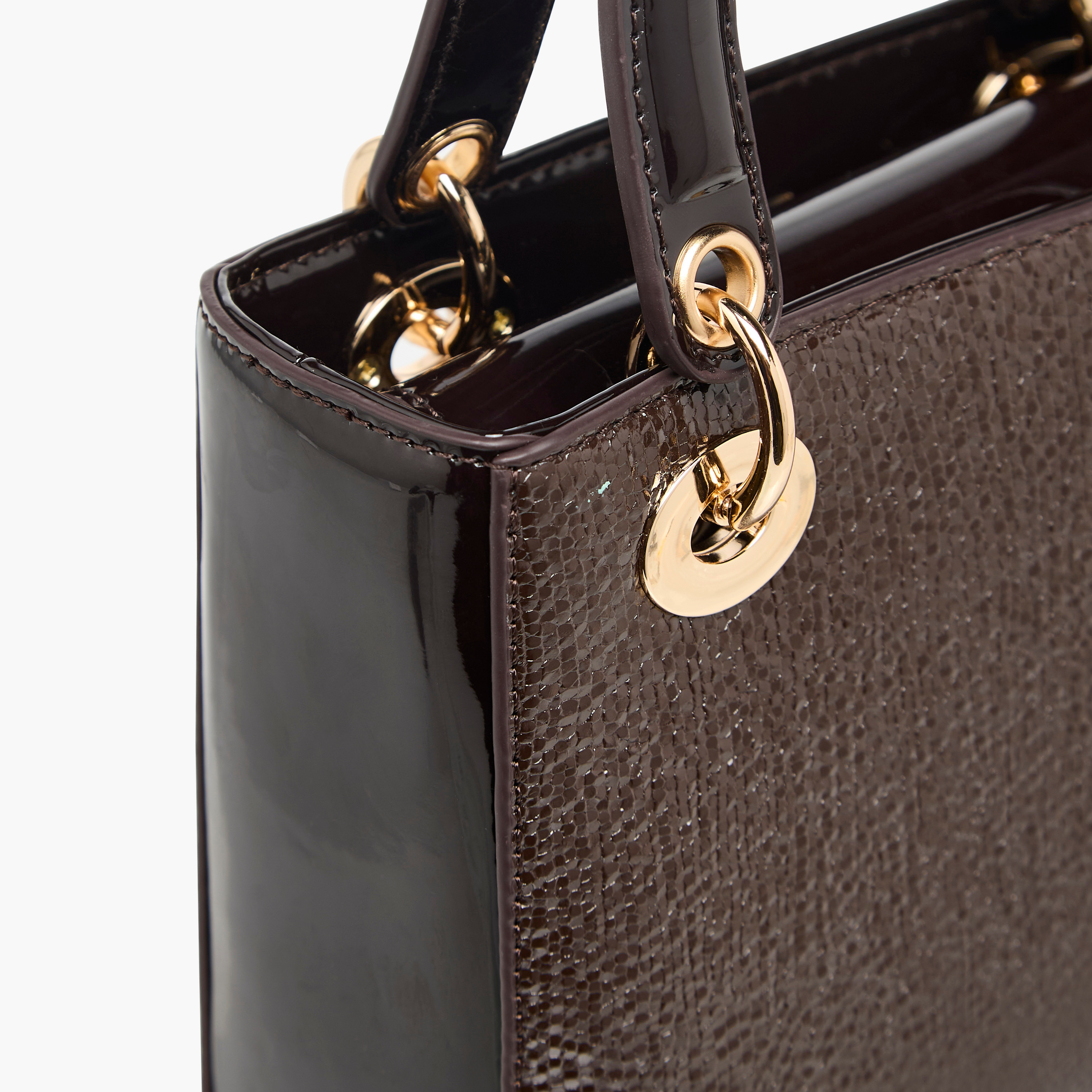 شنطة توتي بارزة الملمس بمقبض مزدوج وحزام كتف قابل للفصل من فلورا بيلا-women-bagsandwallets-handbags-image-5