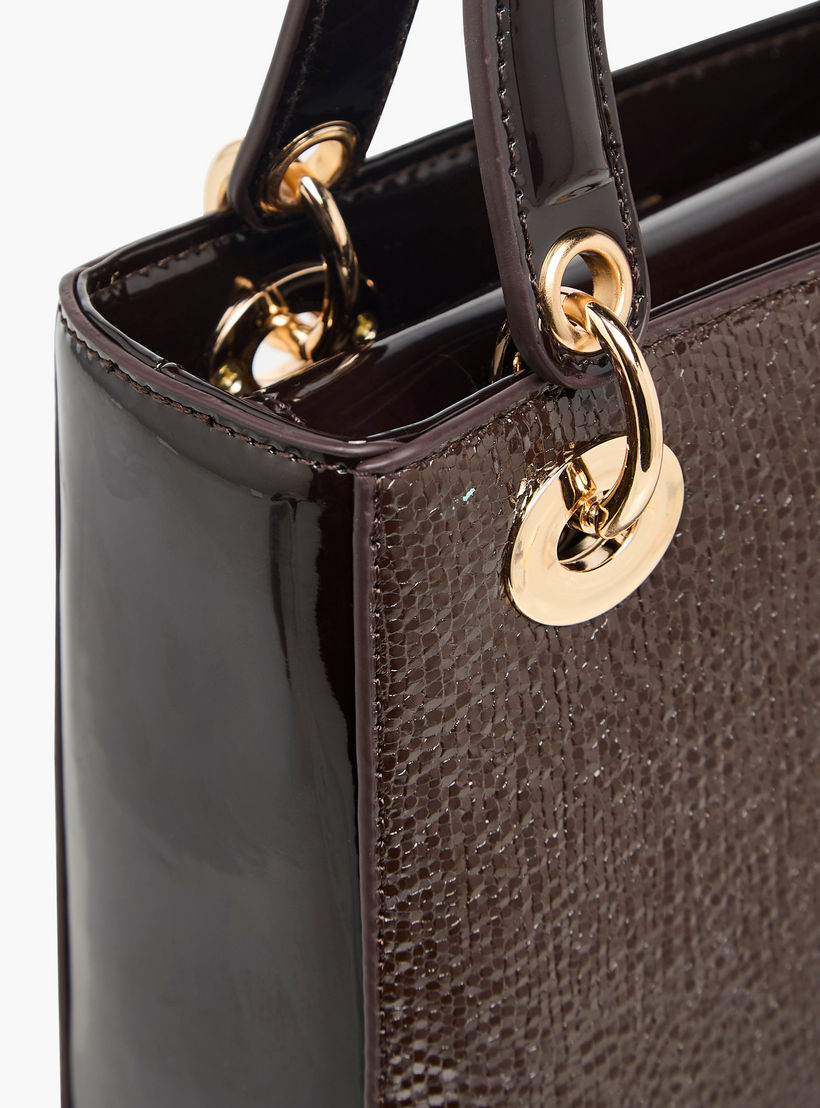 شنطة توتي بارزة الملمس بمقبض مزدوج وحزام كتف قابل للفصل من فلورا بيلا-women-bagsandwallets-handbags-image-5