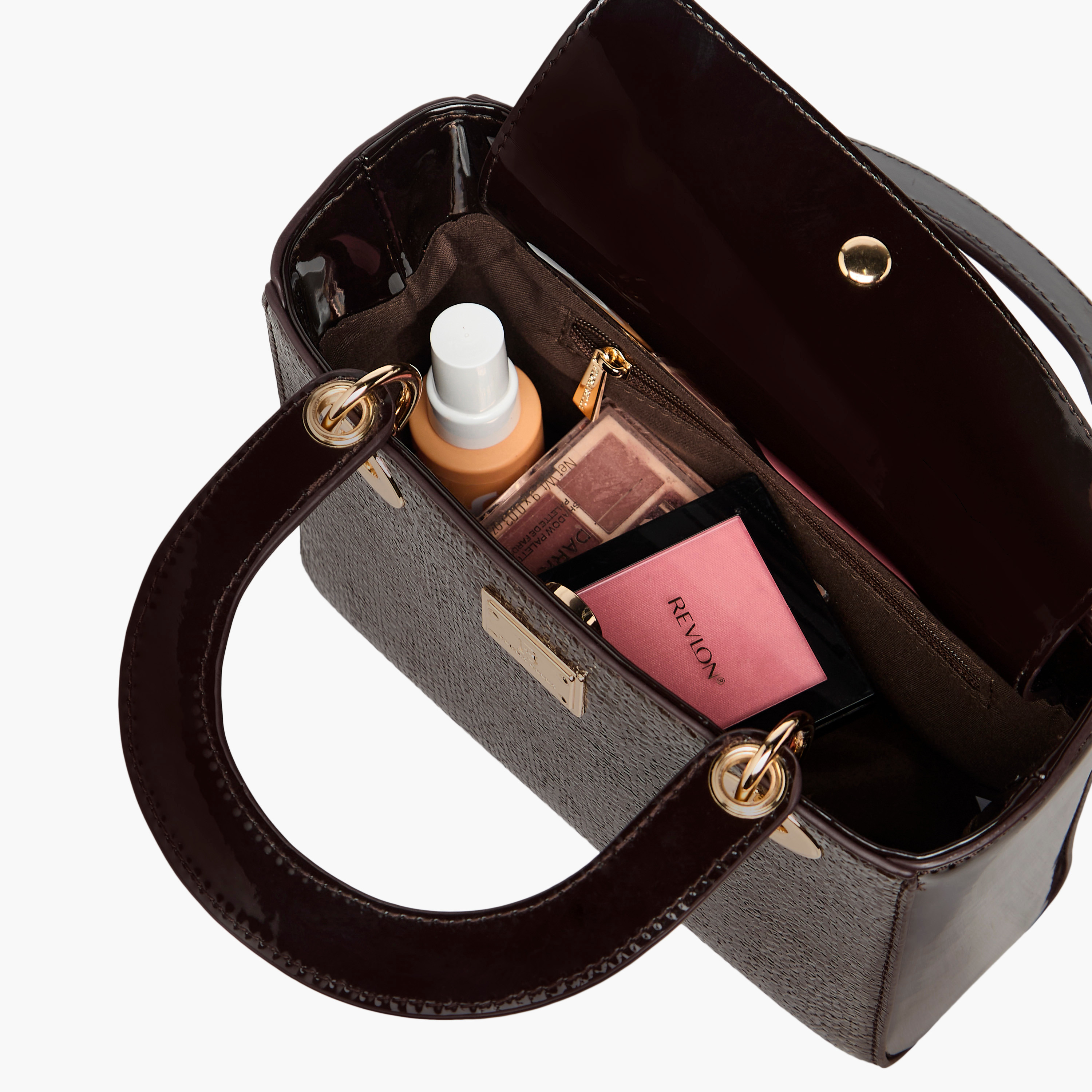 شنطة توتي بارزة الملمس بمقبض مزدوج وحزام كتف قابل للفصل من فلورا بيلا-women-bagsandwallets-handbags-image-7