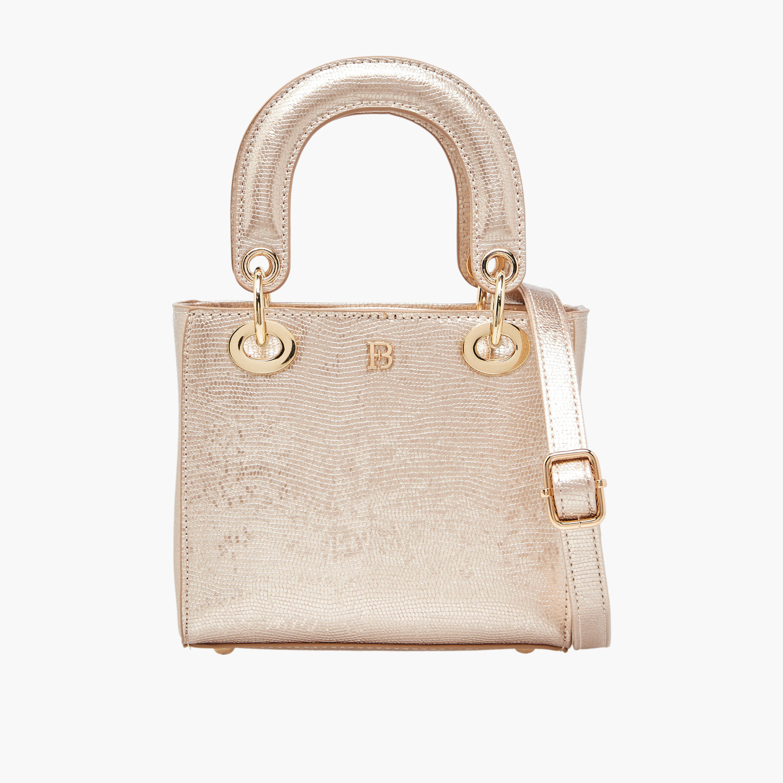 Flora Bella Textured Crossbody Bag with Detachable Strap-women-bagsandwallets-handbags-image-1