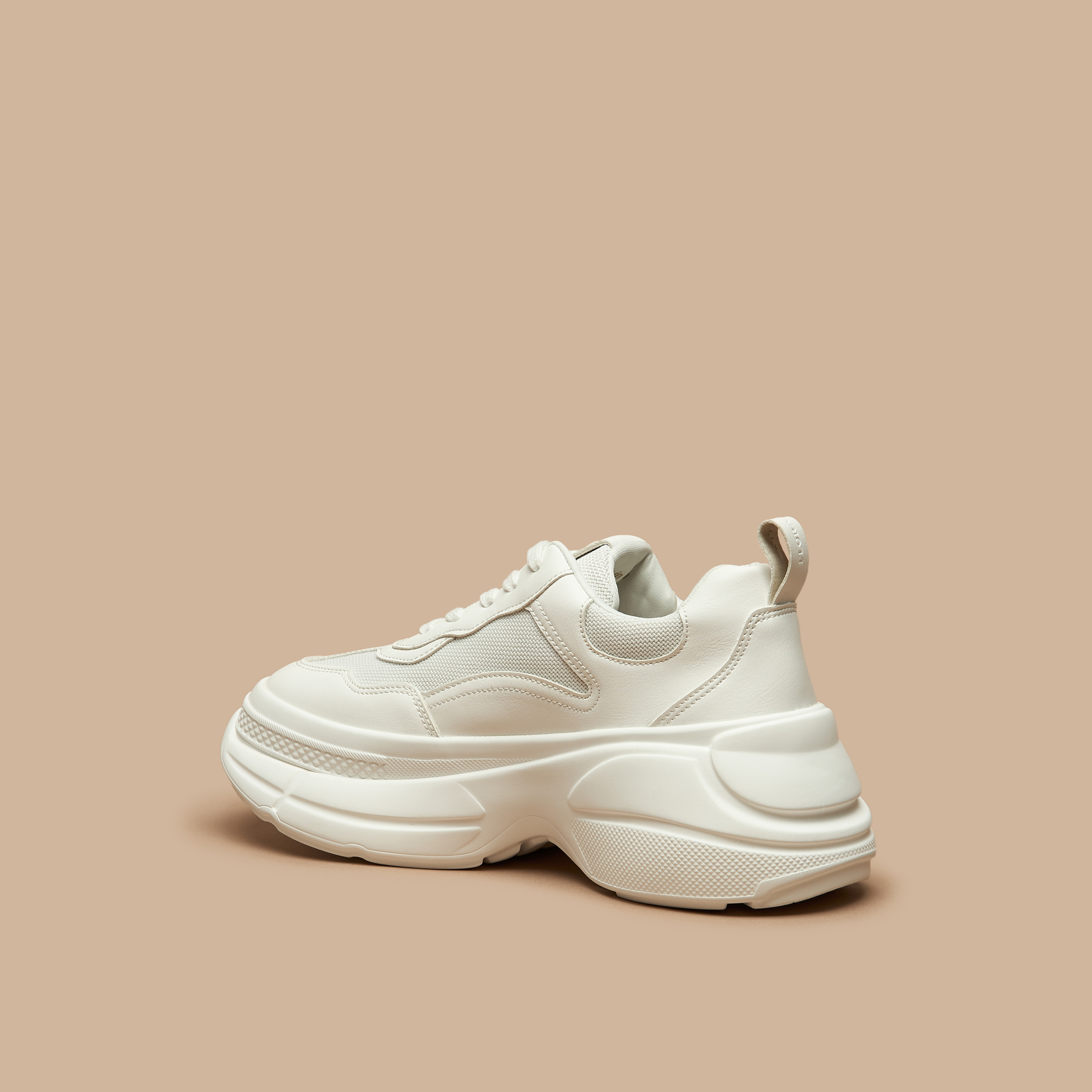 Flora Bella Panelled Chunky Sneakers with Lace-Up Closure-women-shoes-sneakers-image-2