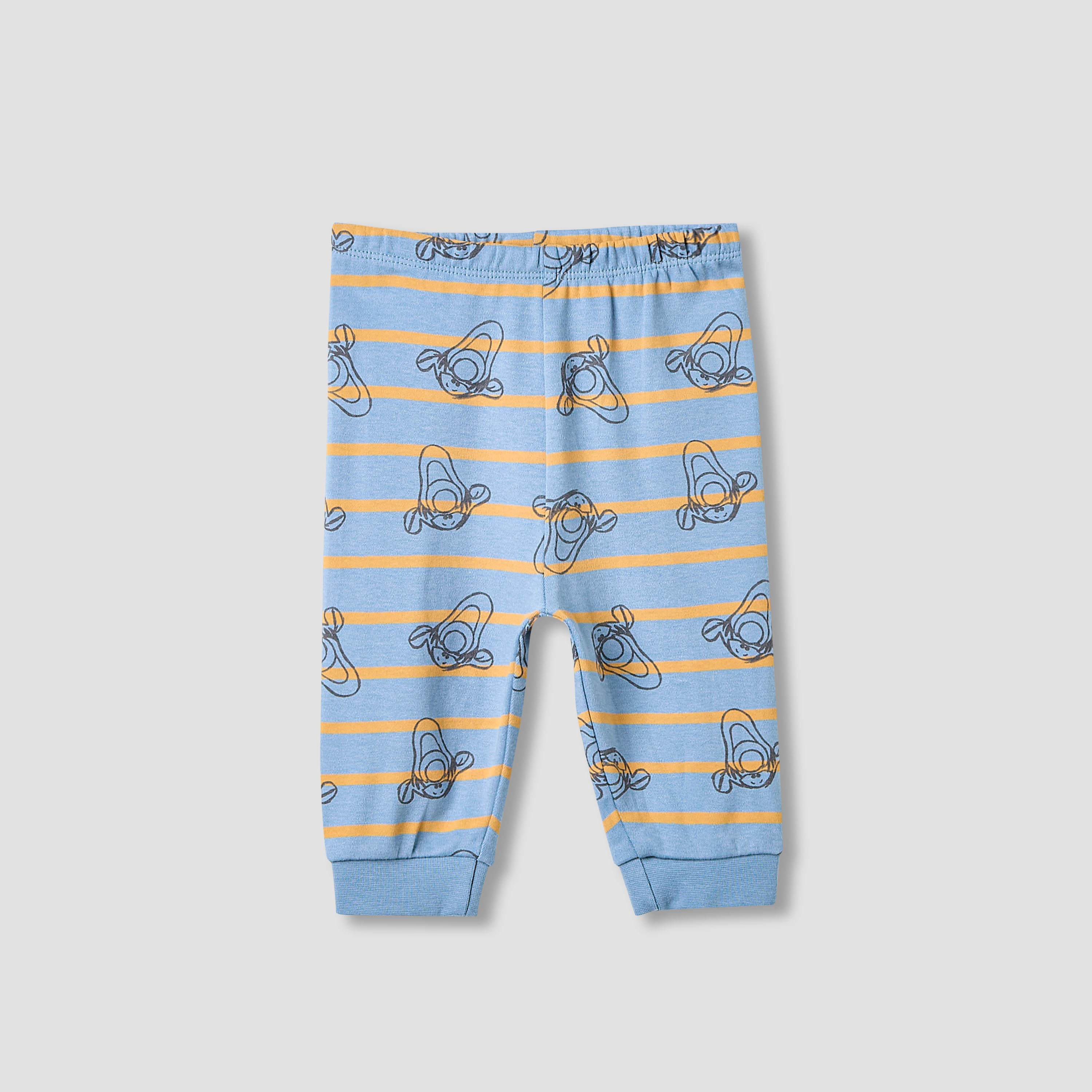 Juniors Pyjama Set with Tigger Print - Cotton - Long Sleeves - Round Neck-promo_babyshop_Buy2for79_KWT130126-image-3