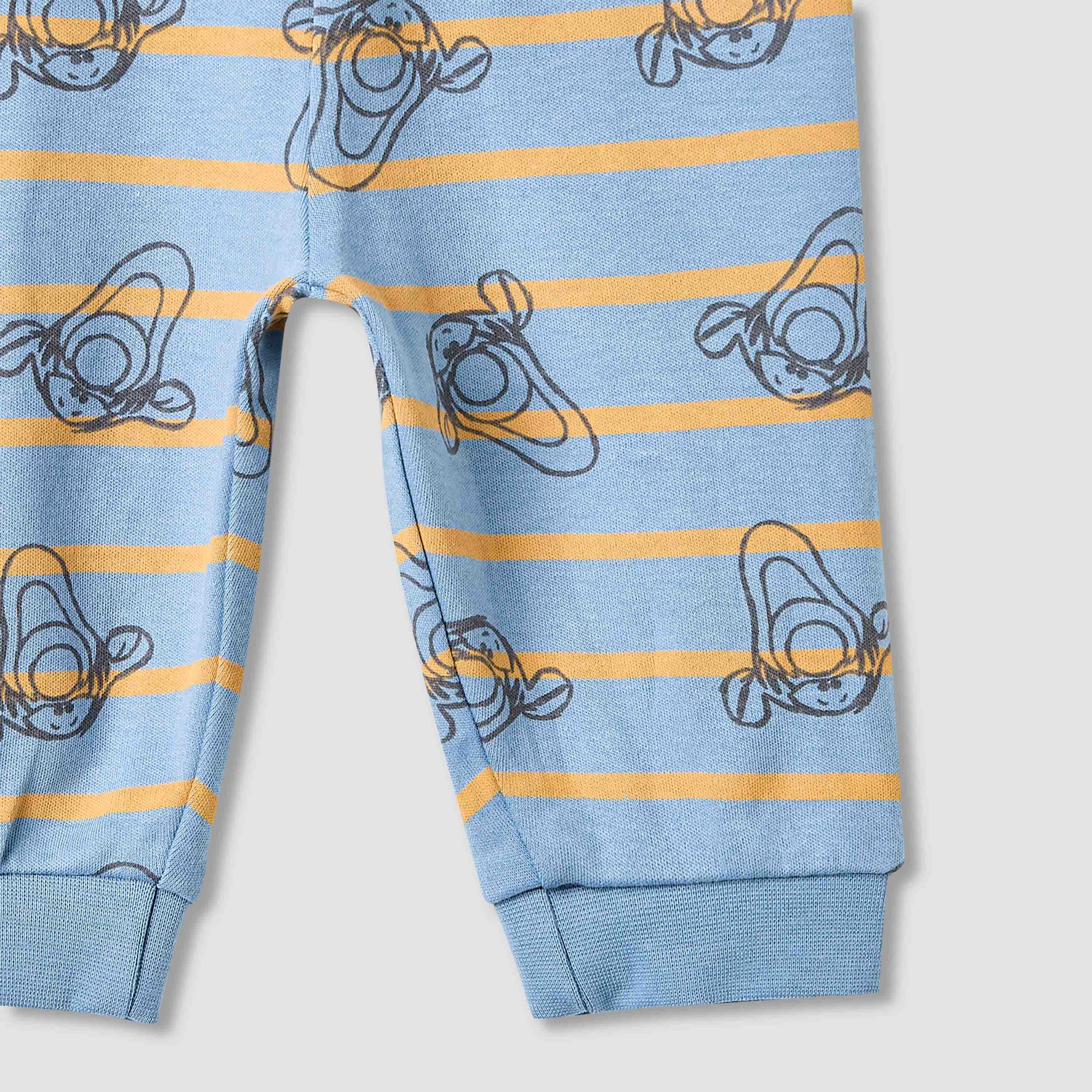 Juniors Pyjama Set with Tigger Print - Cotton - Long Sleeves - Round Neck-promo_babyshop_Buy2for79_KWT130126-image-7