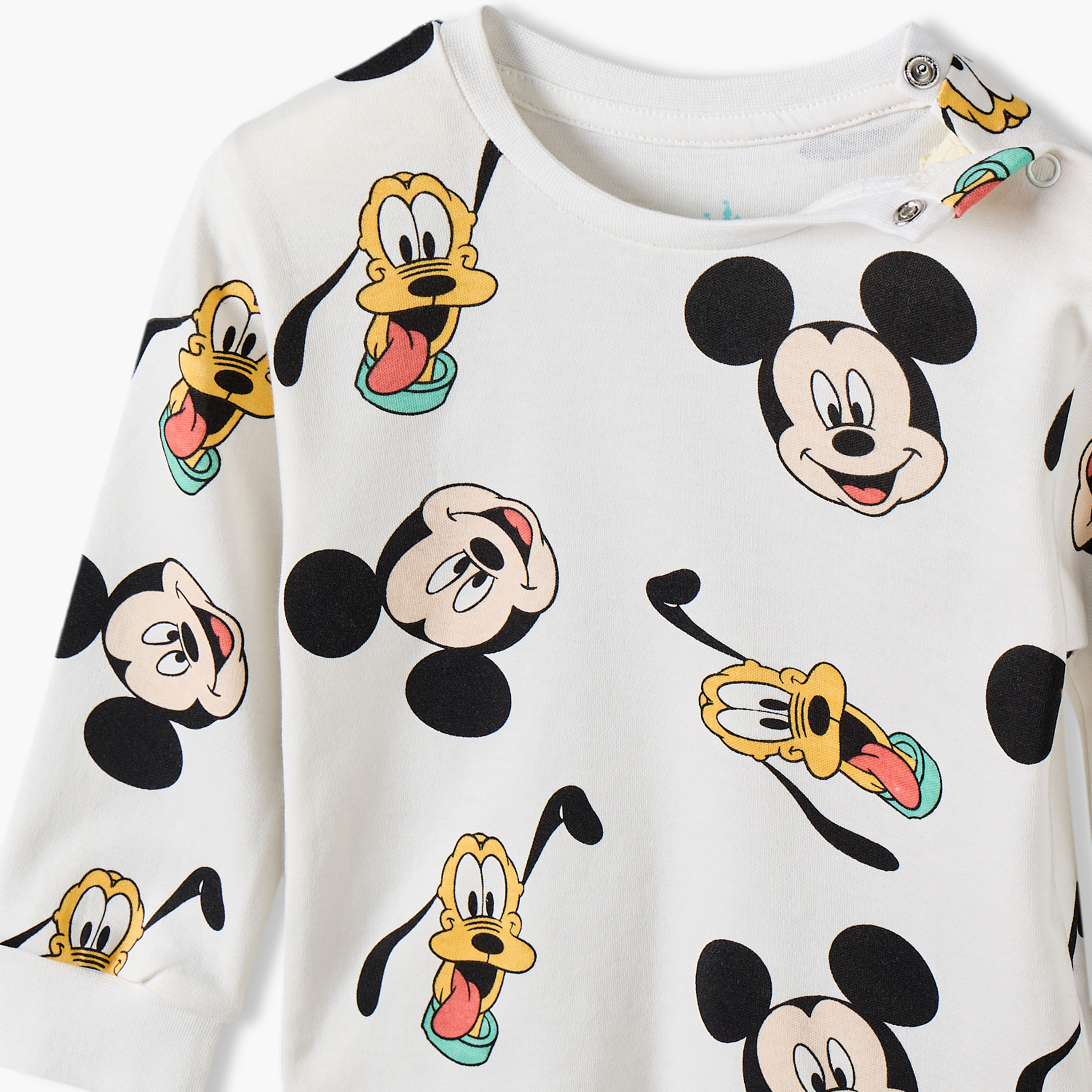 Pack of 2 Disney Crew Neck Long Sleeves Pyjama Set with Mickey and Goofy Print-baby-boys-clothing-nightwear-pyjamasets-image-9