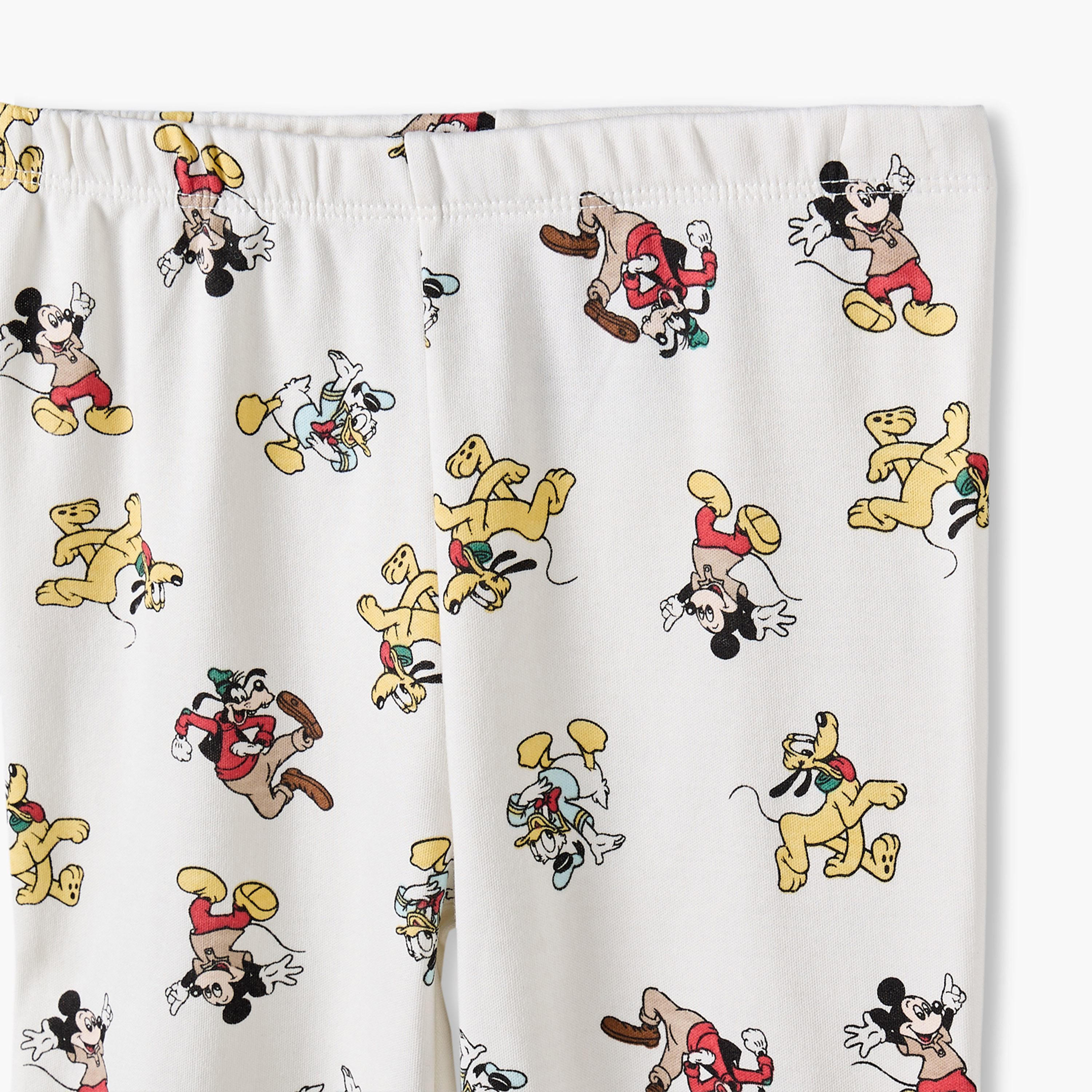 Pack of 2 Disney Cotton Crew Neck Long Sleeves Pyjama Set with Mickey Mouse Print-baby-boys-clothing-nightwear-pyjamasets-image-10