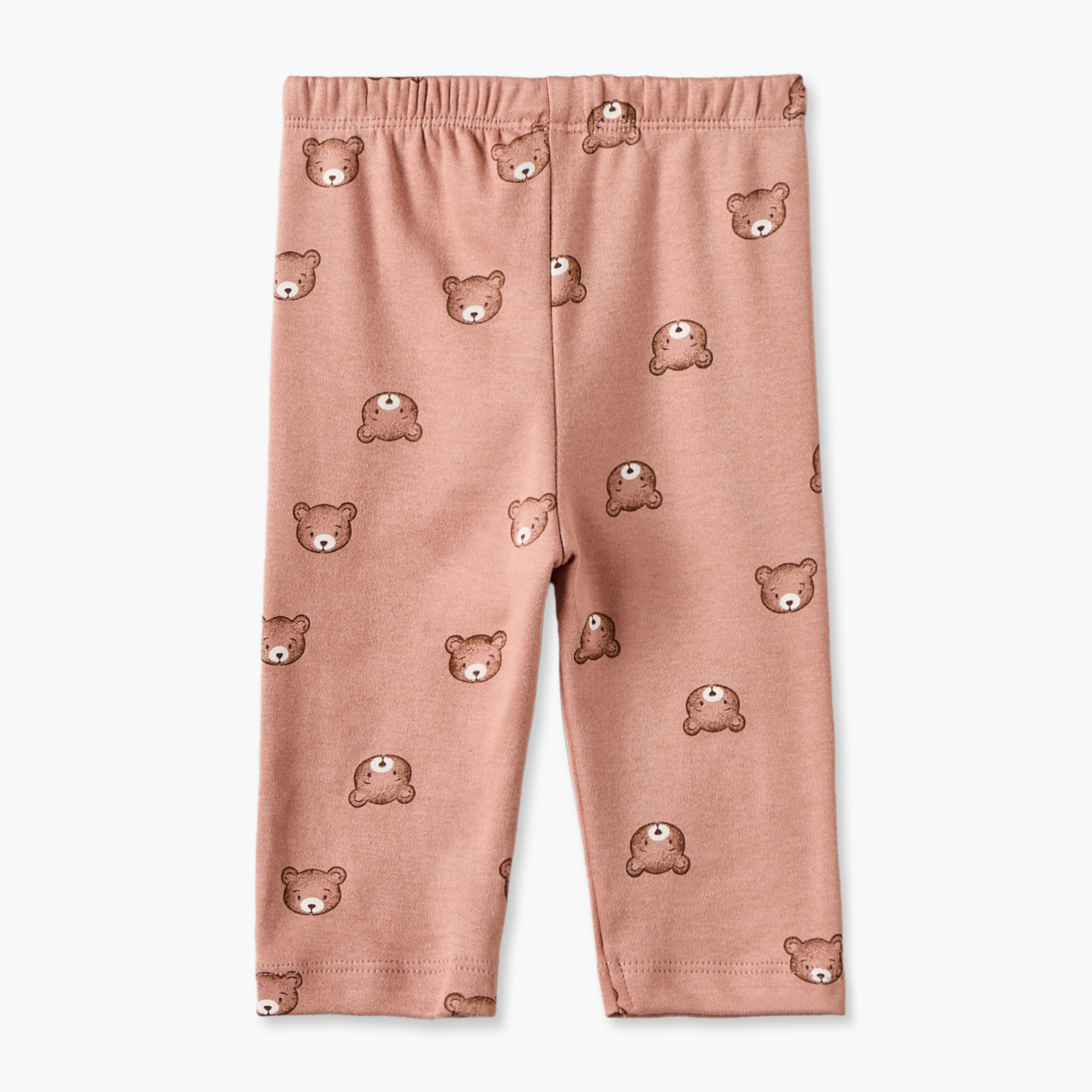 Juniors Cotton Crew Neck Long Sleeves Pyjama Set with Teddy Bear Print-baby-girls-clothing-nightwear-pyjamasets-image-6
