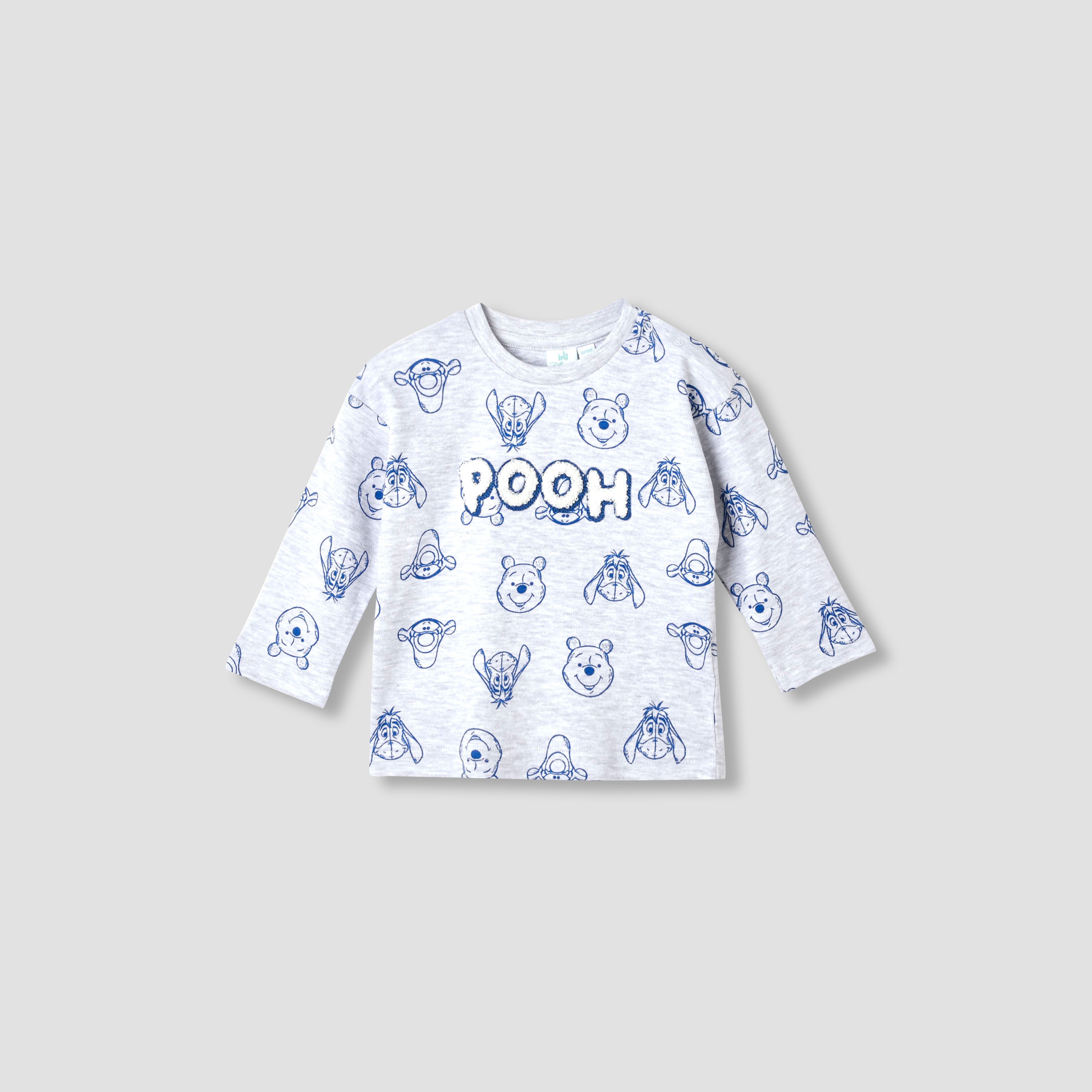 Disney Pyjama Set with Winnie the Pooh Print - Cotton - Long Sleeves - Crew Neck - Set of 2-baby-boys-clothing-nightwear-pyjamasets-image-2