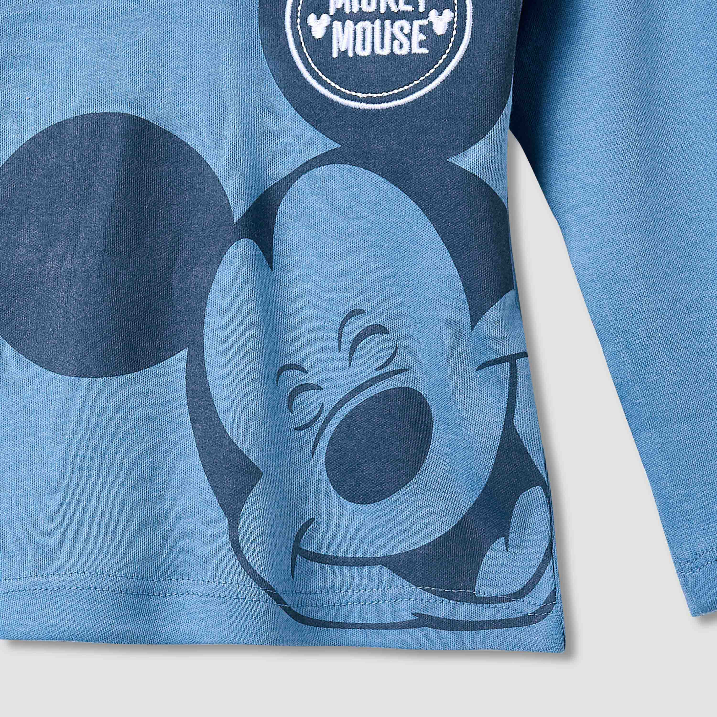Disney Pyjama Set with Mickey Mouse Print - Cotton - Long Sleeves - Crew Neck - Set of 2-baby-boys-clothing-nightwear-pyjamasets-image-7