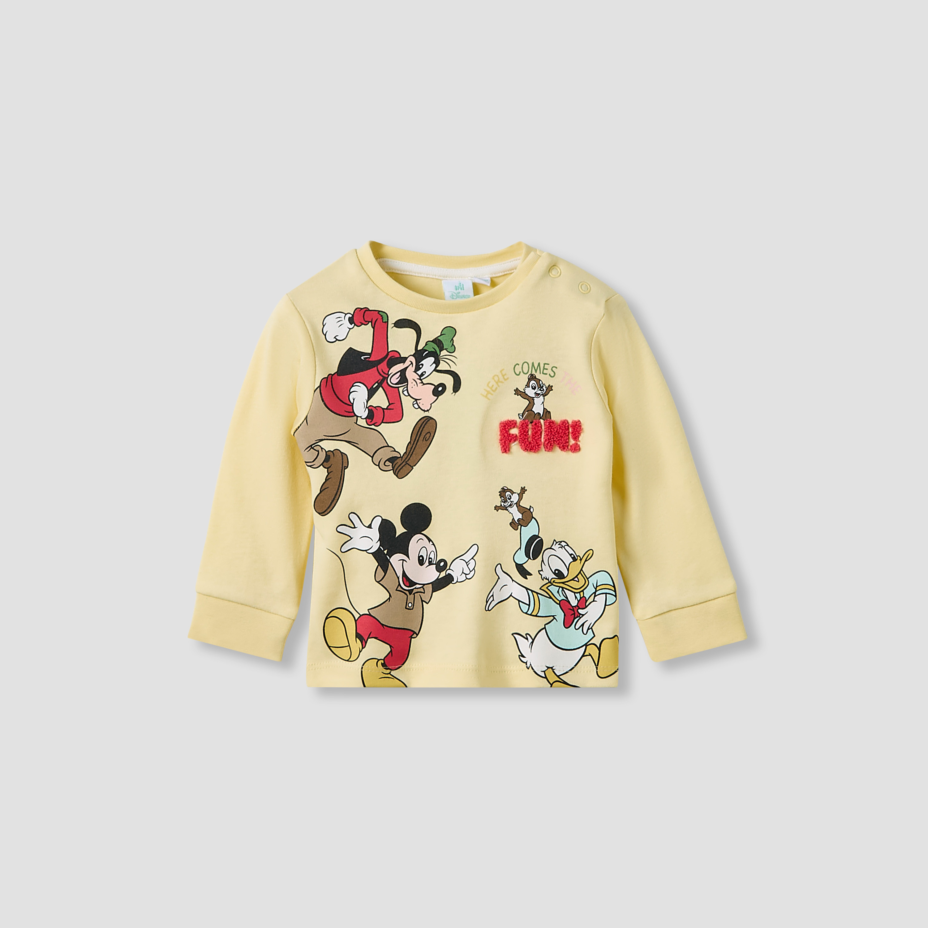 طقم بيجاما قطن بأكمام طويلة وطبعات من ديزني - مجموعة من طقمين-baby-boys-clothing-nightwear-pyjamasets-image-2