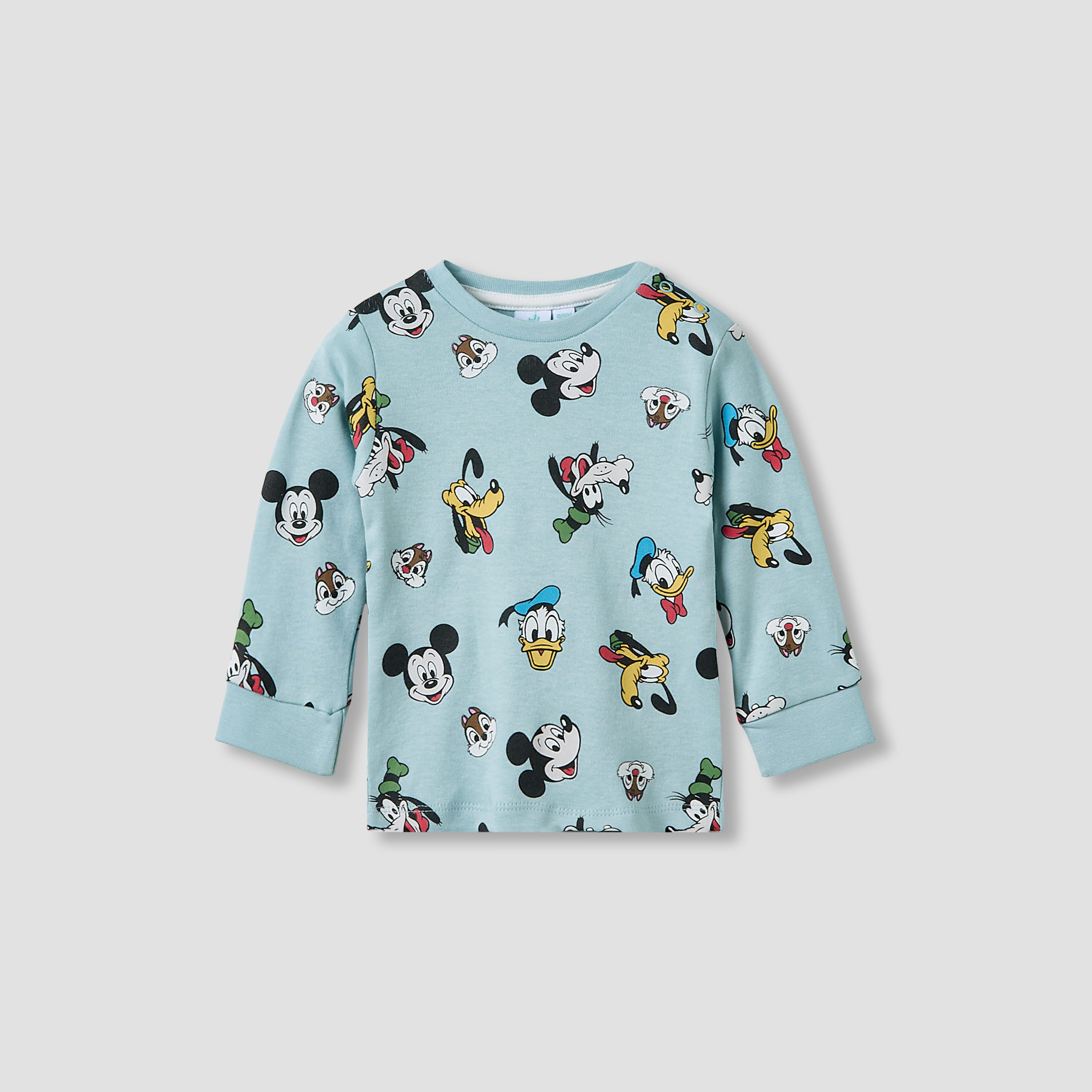 طقم بيجاما قطن بأكمام طويلة وطبعات من ديزني - مجموعة من طقمين-baby-boys-clothing-nightwear-pyjamasets-image-4