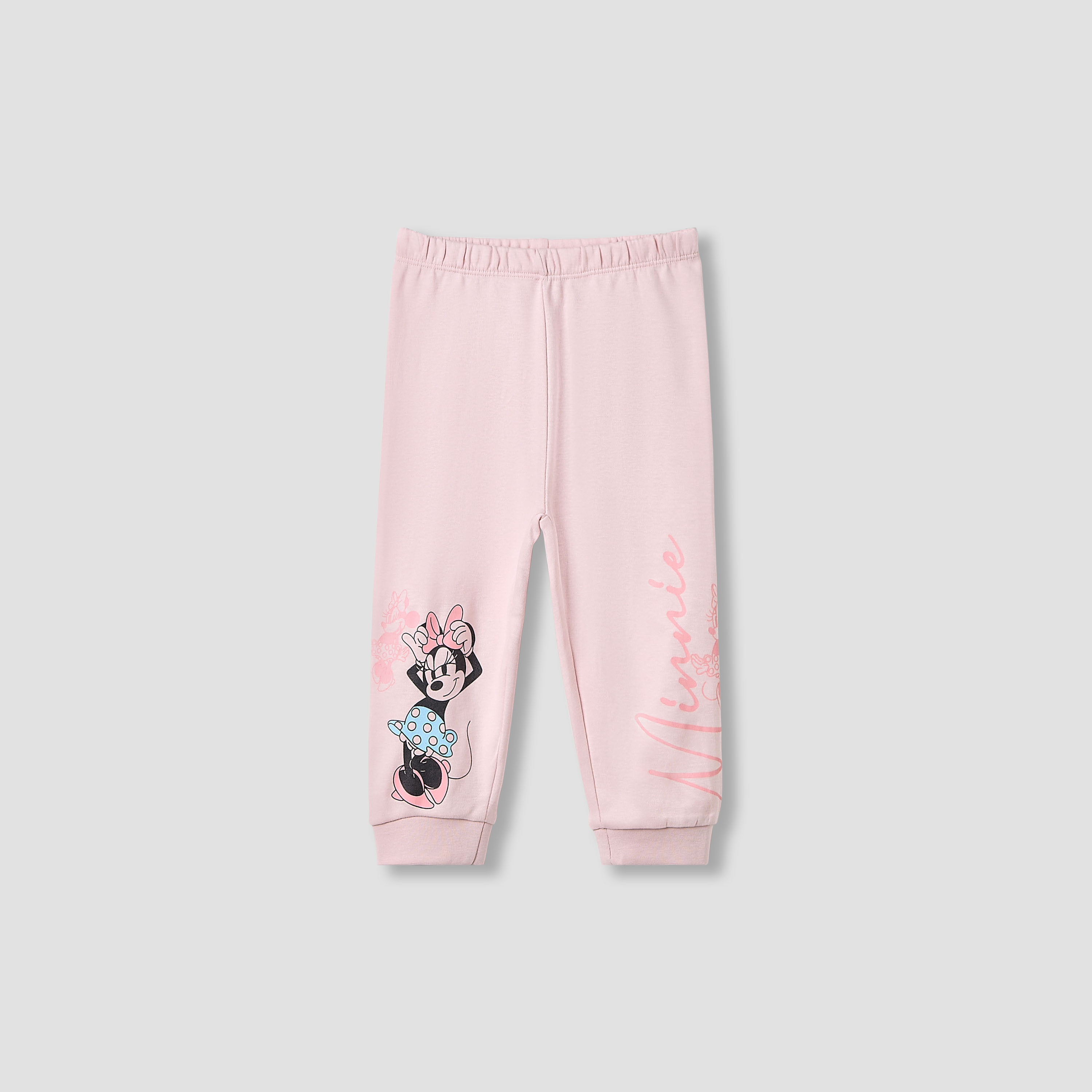 Disney Pyjama Set with Minnie Mouse Print - Cotton - Long Sleeves - Crew Neck - Set of 2-baby-girls-clothing-nightwear-pyjamasets-image-4