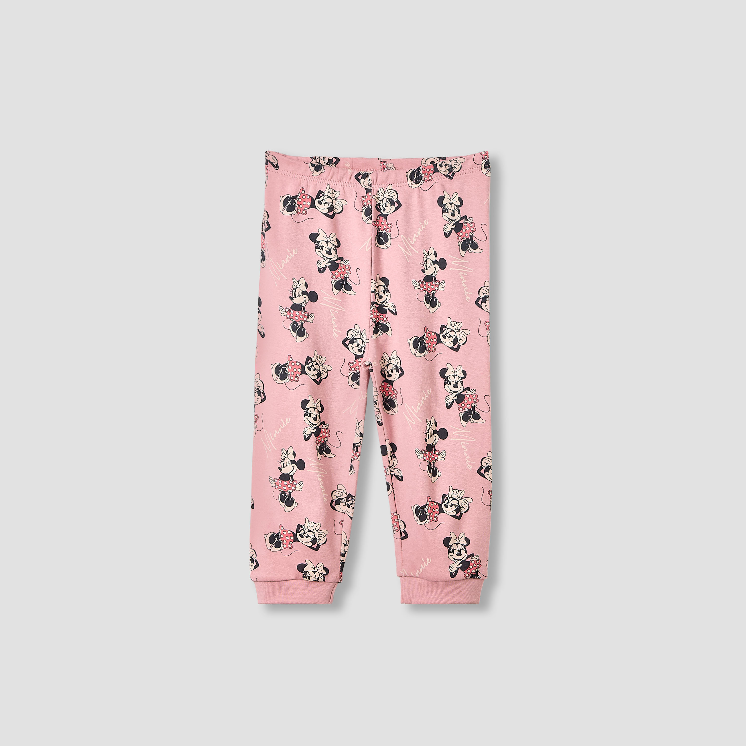 Disney Pyjama Set with Minnie Mouse Print - Cotton - Long Sleeves - Crew Neck - Set of 2-baby-girls-clothing-nightwear-pyjamasets-image-5