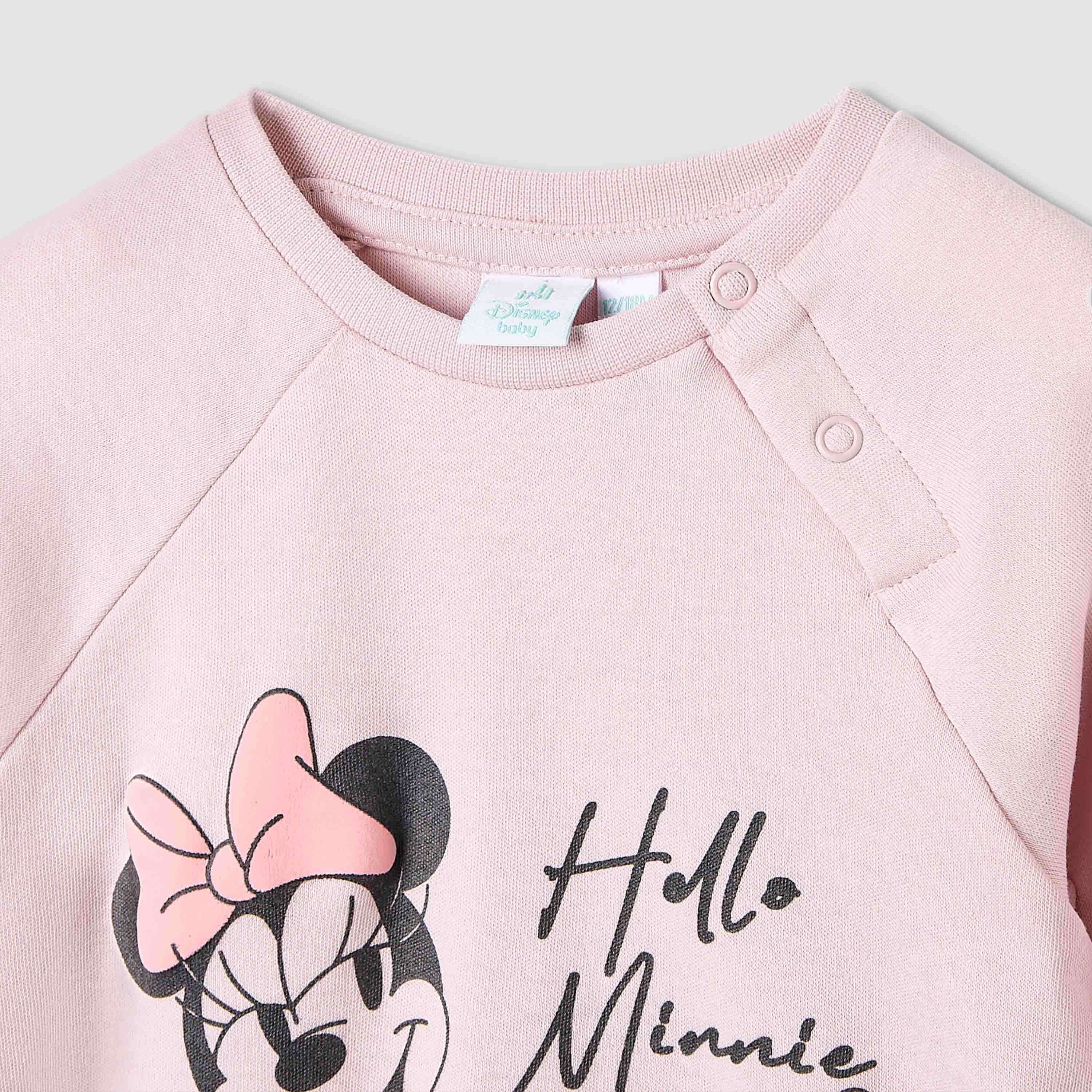 Disney Pyjama Set with Minnie Mouse Print - Cotton - Long Sleeves - Crew Neck - Set of 2-baby-girls-clothing-nightwear-pyjamasets-image-6