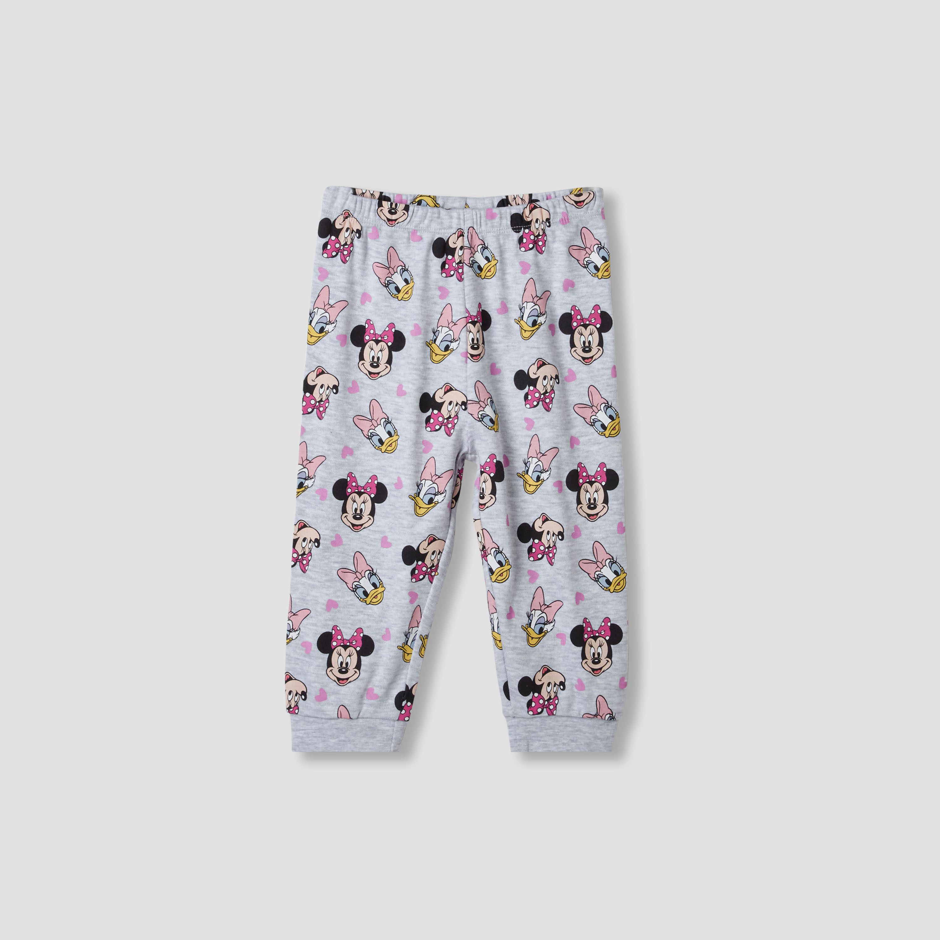 Disney Pyjama Set with Minnie Mouse Print - Cotton - Long Sleeves - Crew Neck - Set of 2-baby-girls-clothing-nightwear-pyjamasets-image-3