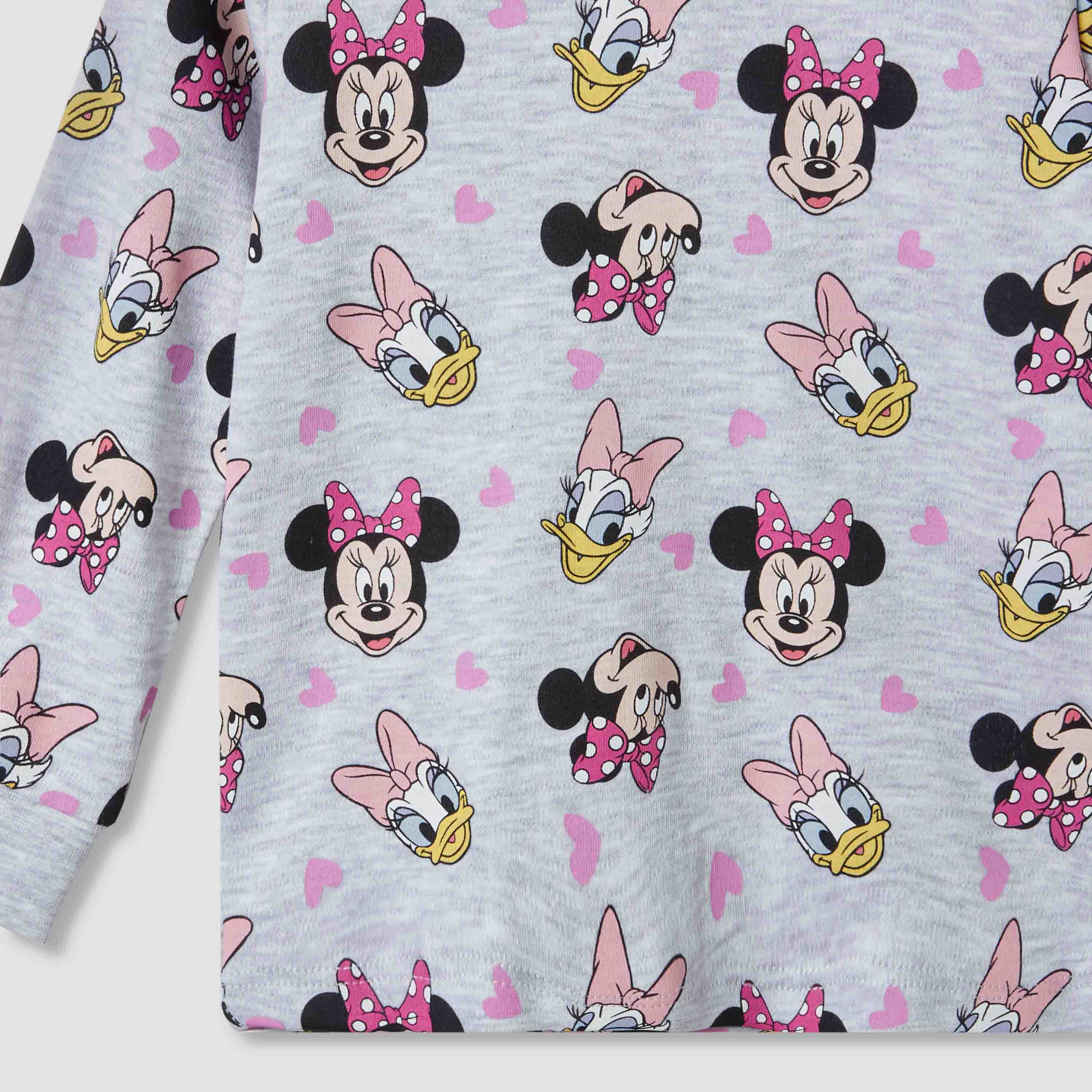 Disney Pyjama Set with Minnie Mouse Print - Cotton - Long Sleeves - Crew Neck - Set of 2-baby-girls-clothing-nightwear-pyjamasets-image-7