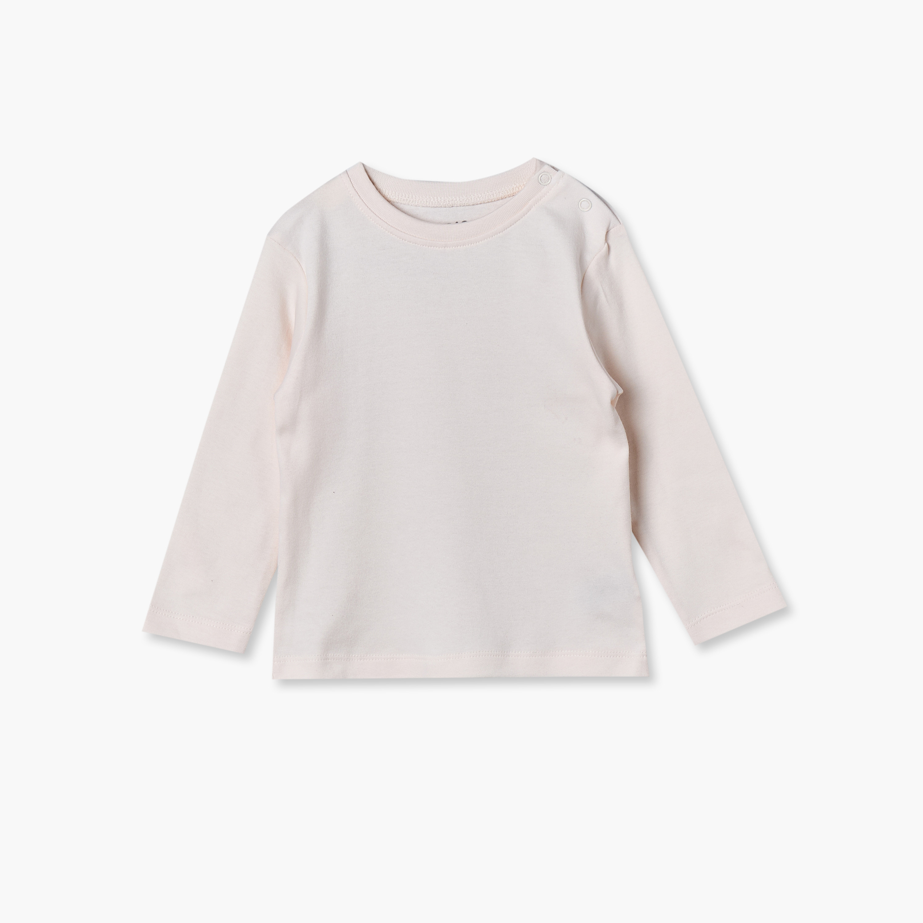 طقم بيجامات قطنية بياقة مستديرة وأكمام طويلة بكباسين من جونيورز - 4 أطقم-baby-girls-clothing-nightwear-pyjamasets-image-10