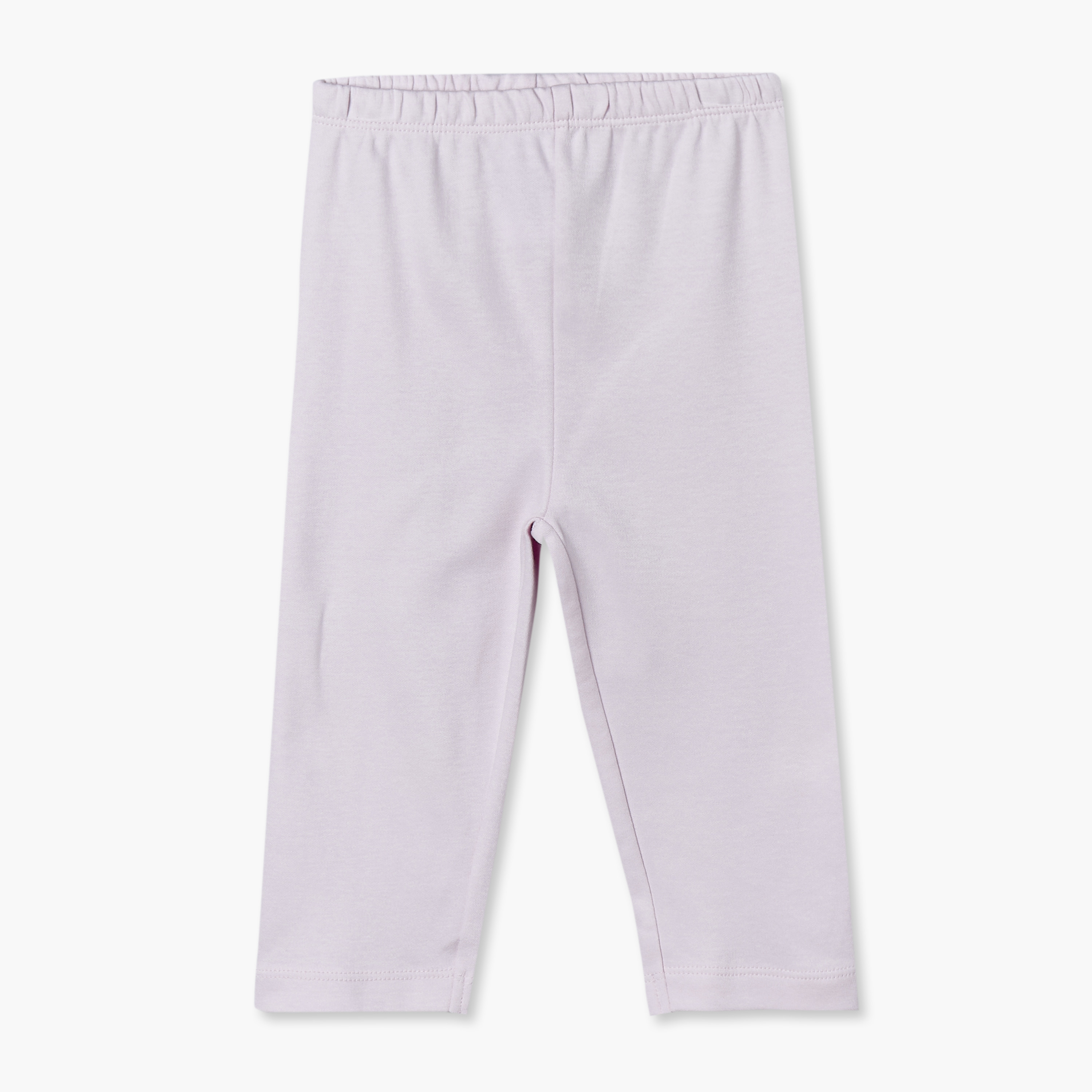 طقم بيجامات قطنية بياقة مستديرة وأكمام طويلة بكباسين من جونيورز - 4 أطقم-baby-girls-clothing-nightwear-pyjamasets-image-9