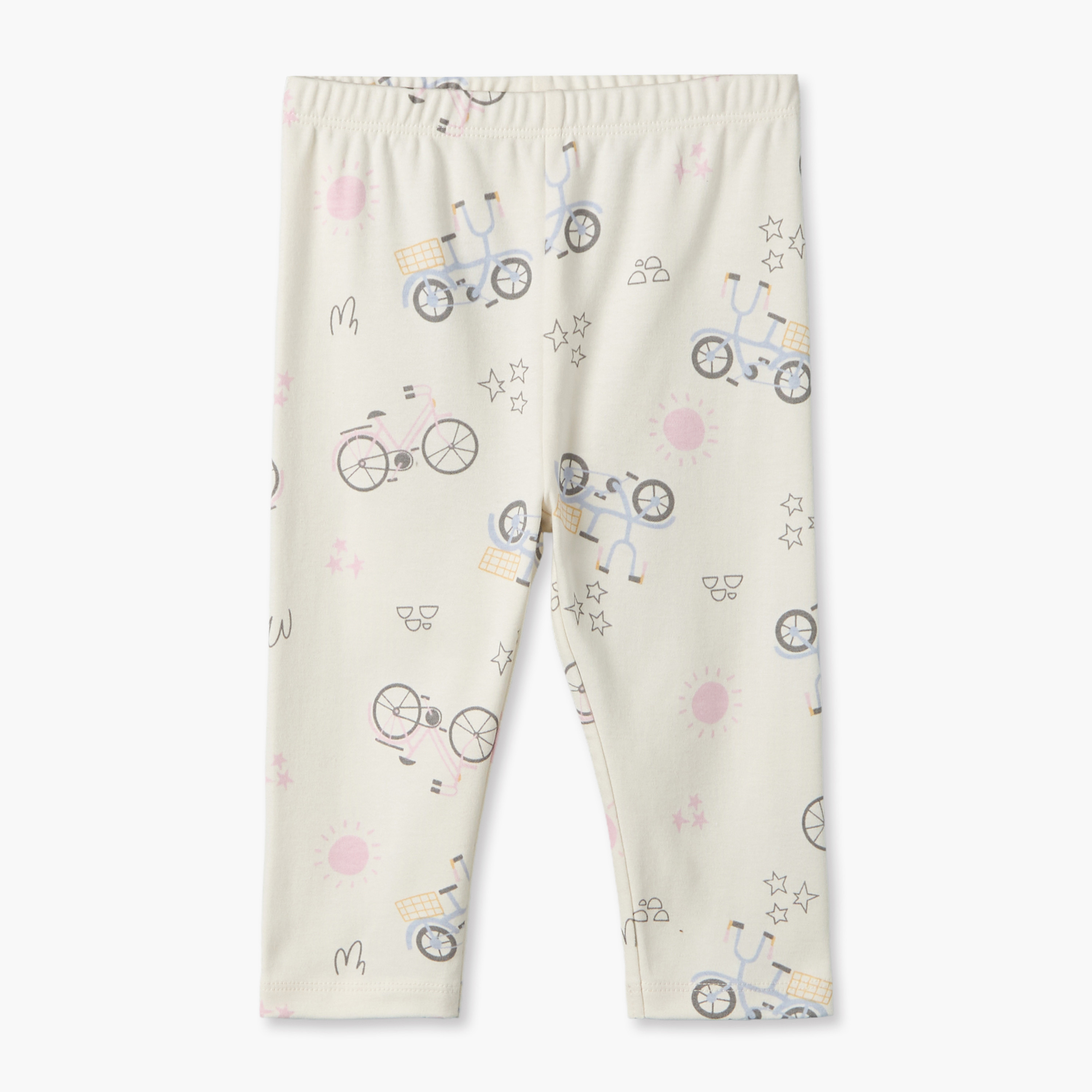 Juniors Cotton Crew Neck Long Sleeves Pyjama Set with Cycle Print-baby-girls-clothing-nightwear-pyjamasets-image-4