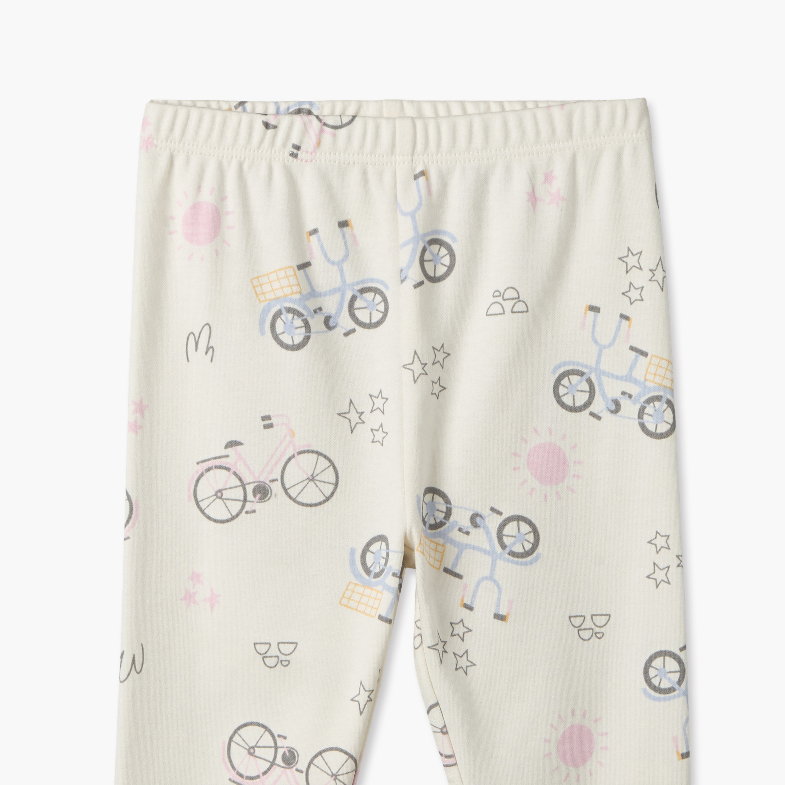 Juniors Cotton Crew Neck Long Sleeves Pyjama Set with Cycle Print-baby-girls-clothing-nightwear-pyjamasets-image-9