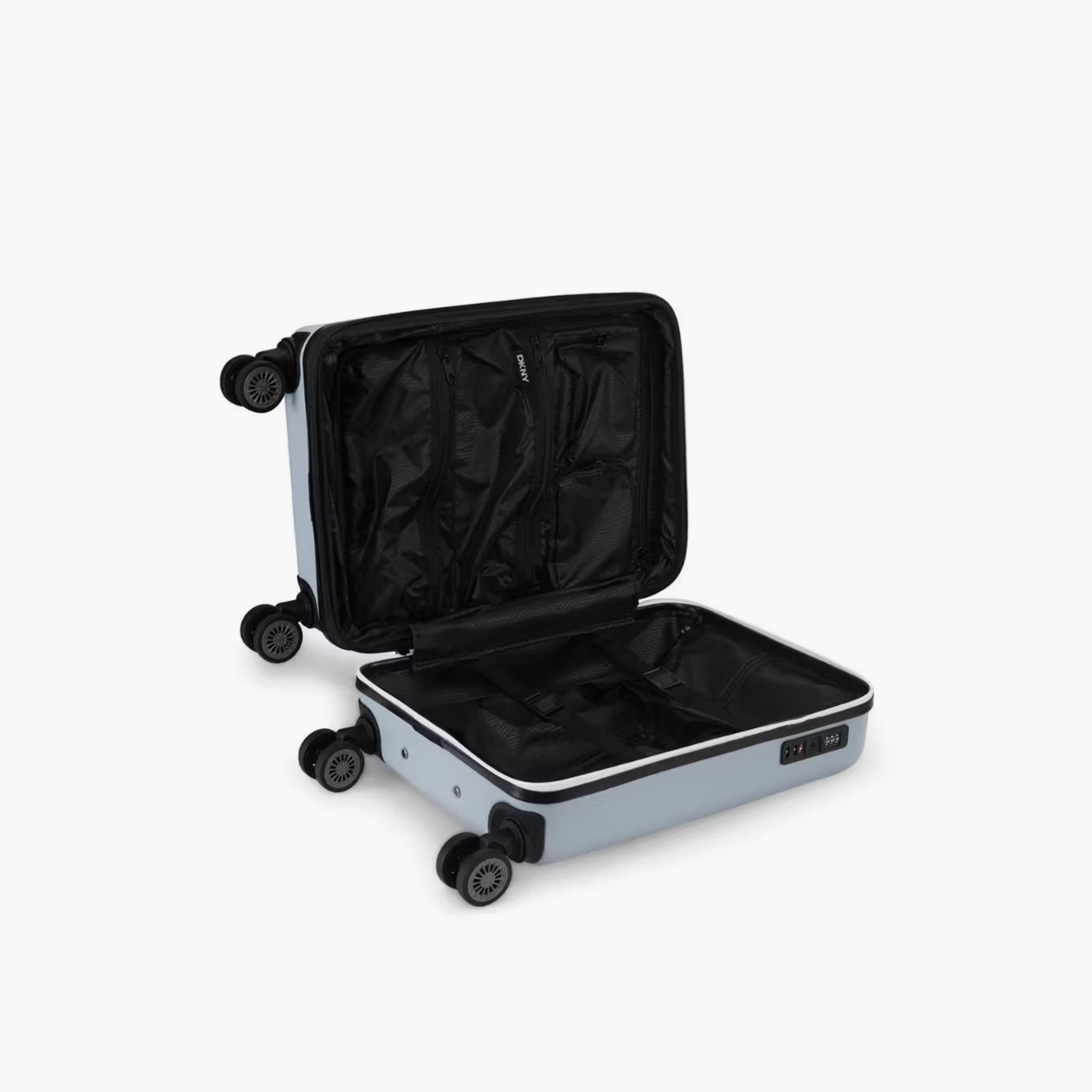 شنطة سفر صلبة بعجلات ومقبض قابل للسحب ونقوش شعار من دكني - 20 بوصة-travel-luggagesandbags-luggage-image-4