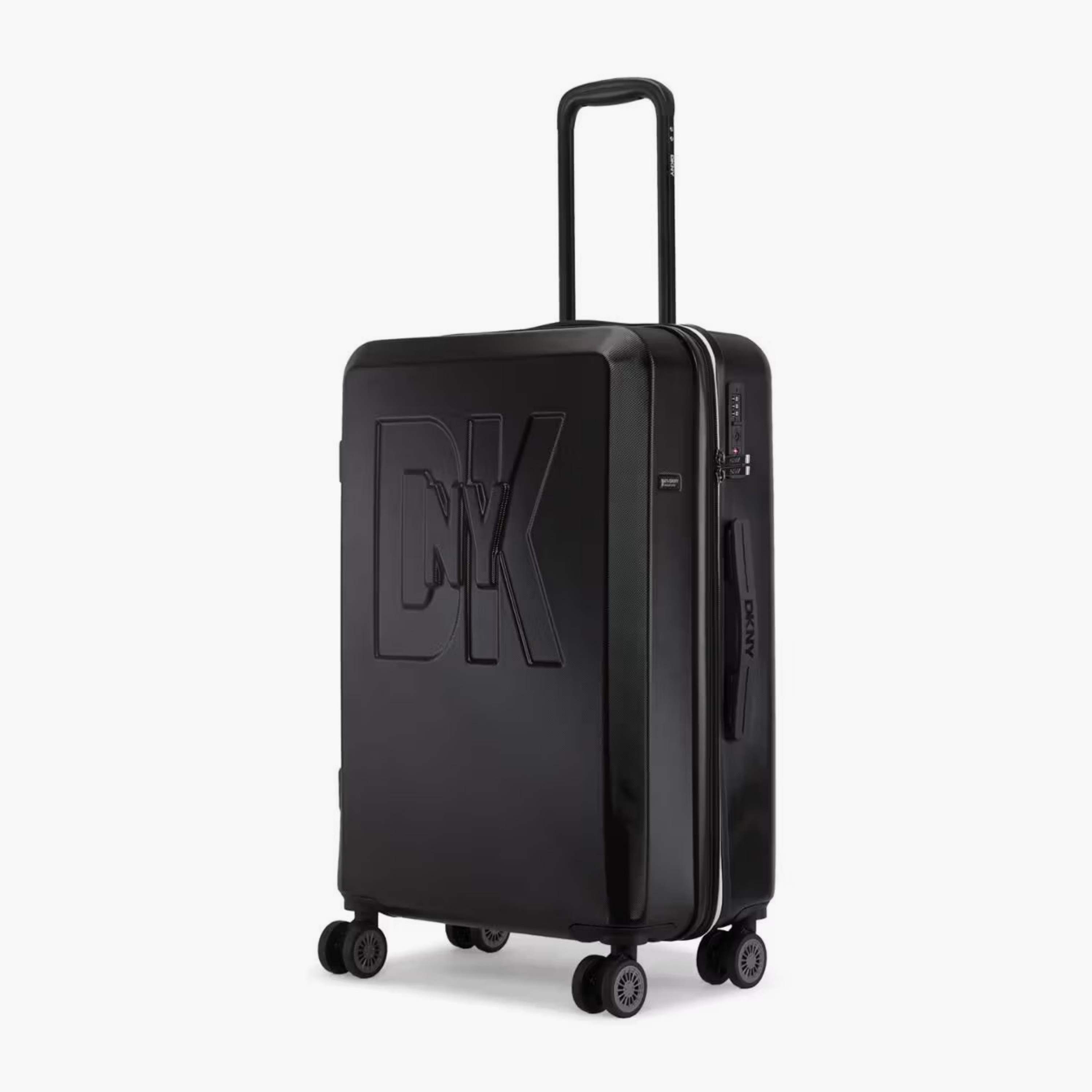 شنطة سفر صلبة بعجلات ومقبض قابل للسحب ونقوش شعار من دكني - 24 بوصة-travel-luggagesandbags-luggage-image-1