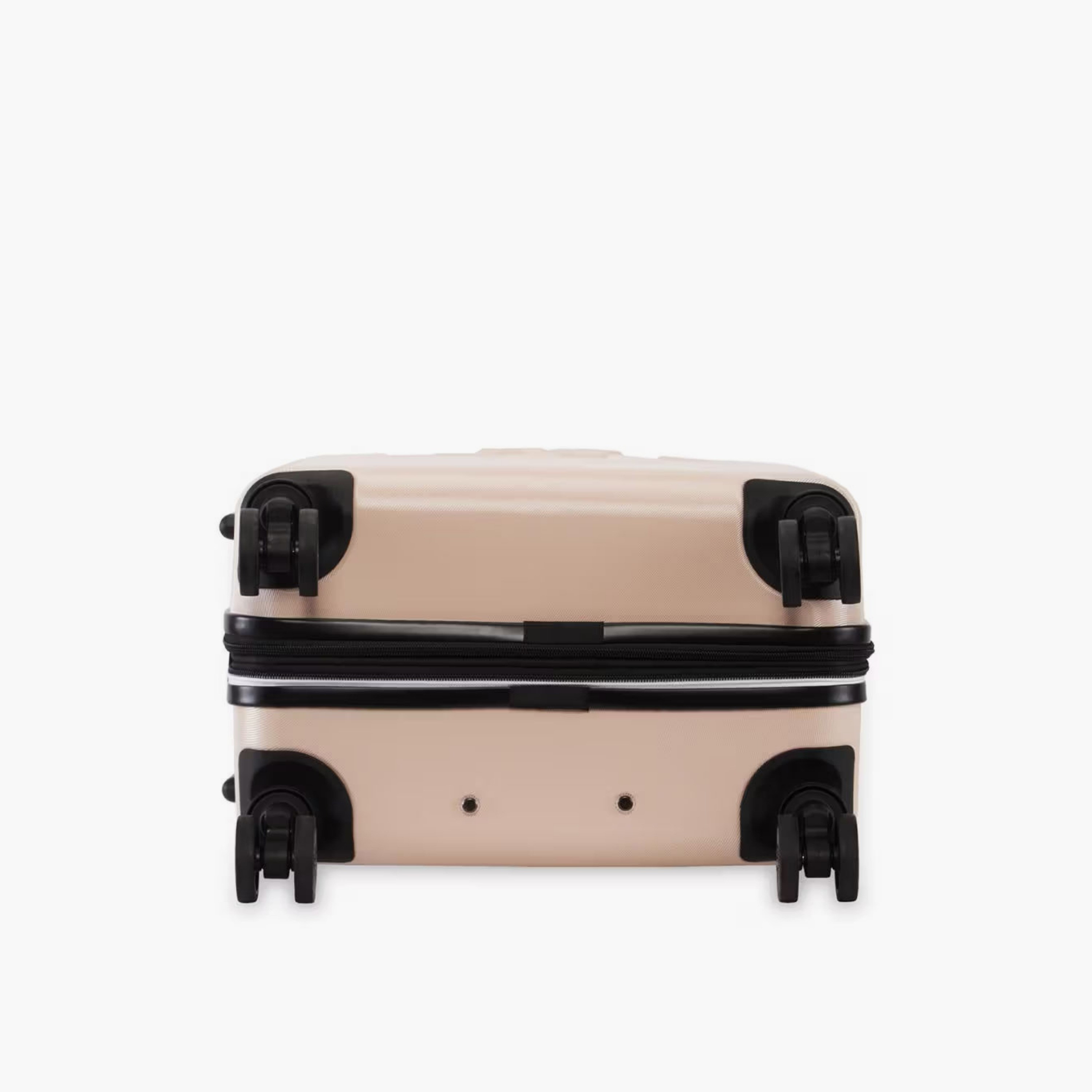 DKNY Logo Embossed Hardcase Luggage Trolley with Retractable Handle - 24 inches Check-In Bag-travel-luggagesandbags-luggage-image-6