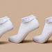 Juniors Lace Detail Ankle Length Socks - Set of 3-Girl%27s Socks & Tights-thumbnail-1